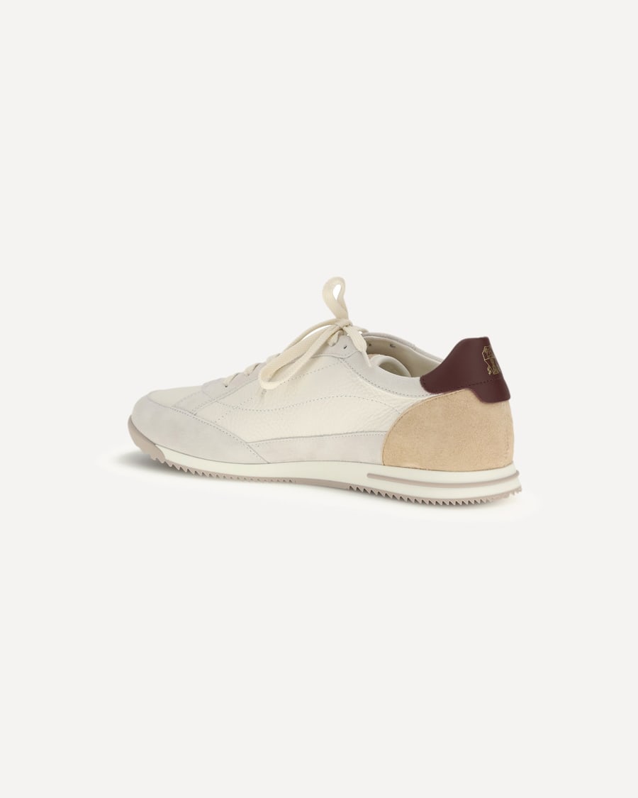 Brunello Cucinelli Deer and suede Sneakers, view 5
