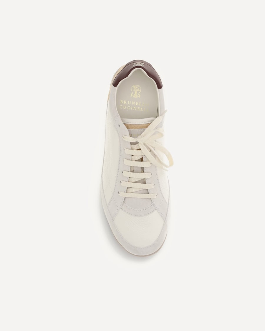 Brunello Cucinelli Deer and suede Sneakers, view 6