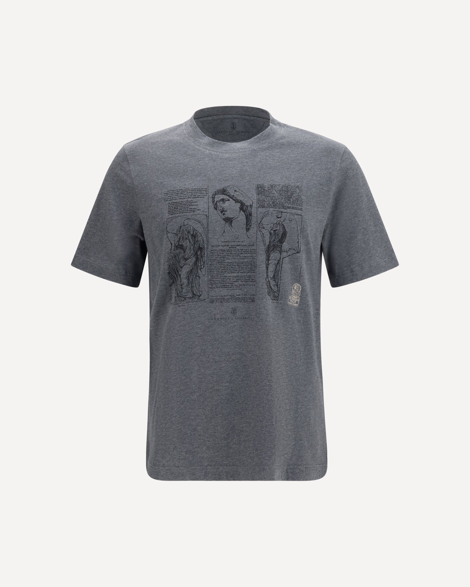 Brunello Cucinelli Cotton printed T-shirt