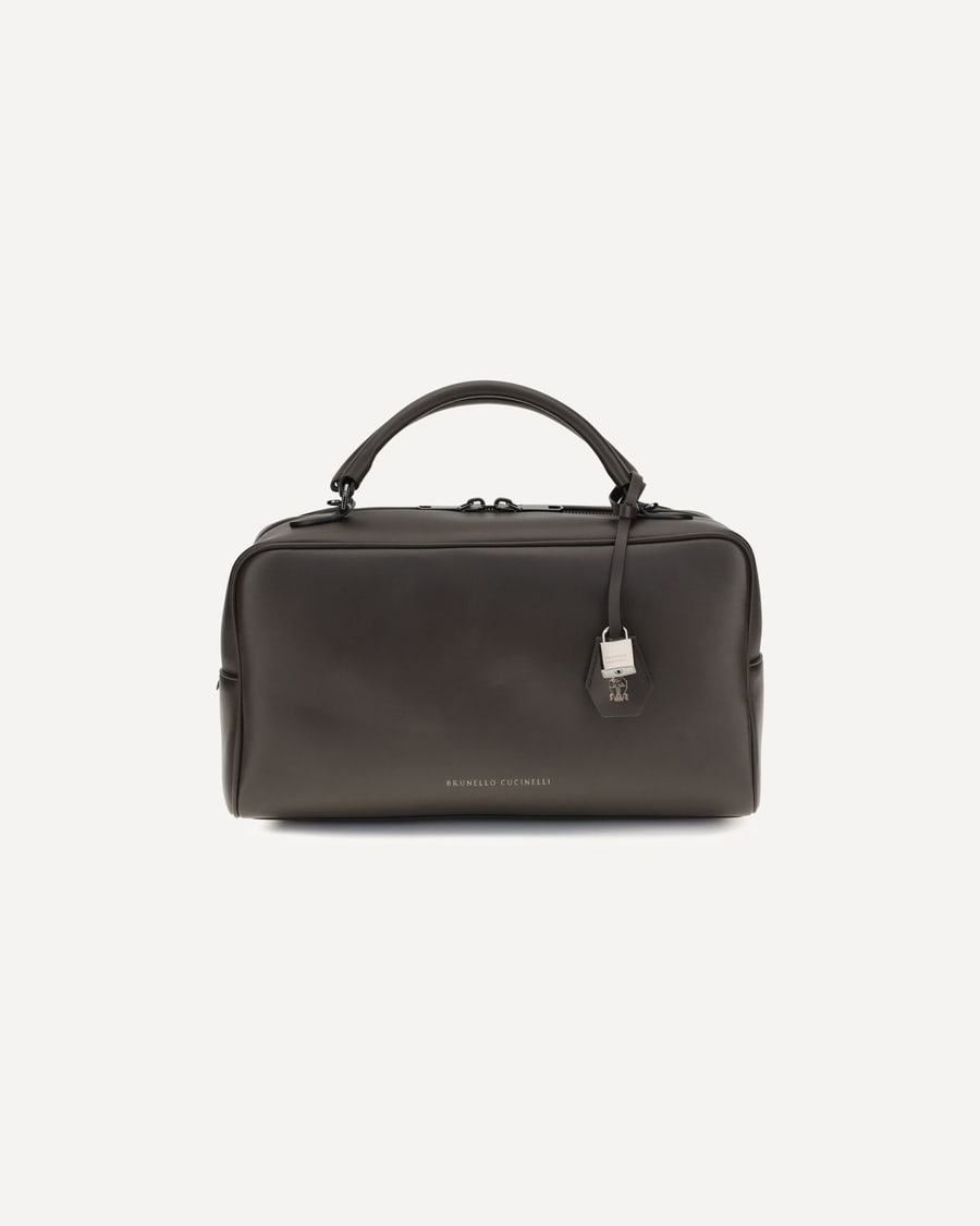 Brunello Cucinelli Boston Explorer Handbag, view 3