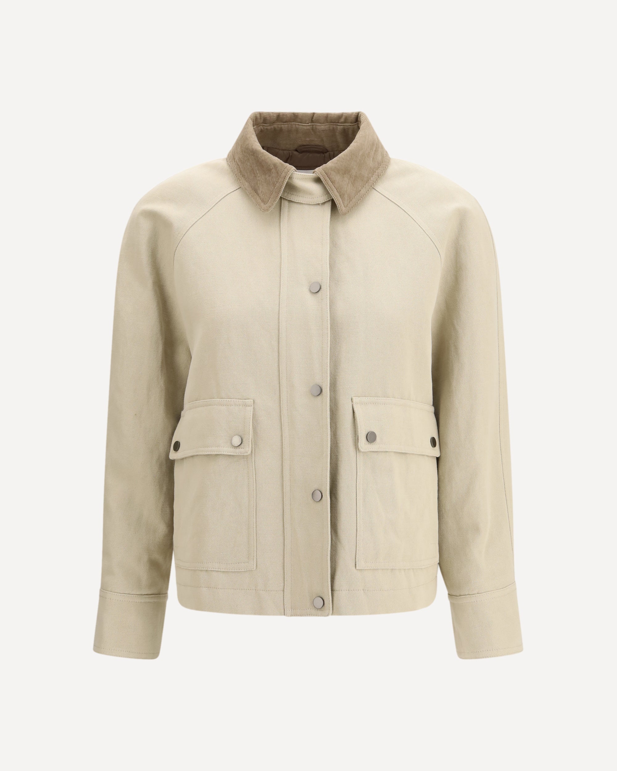 Brunello Cucinelli Cotton-linen canvas Jacket