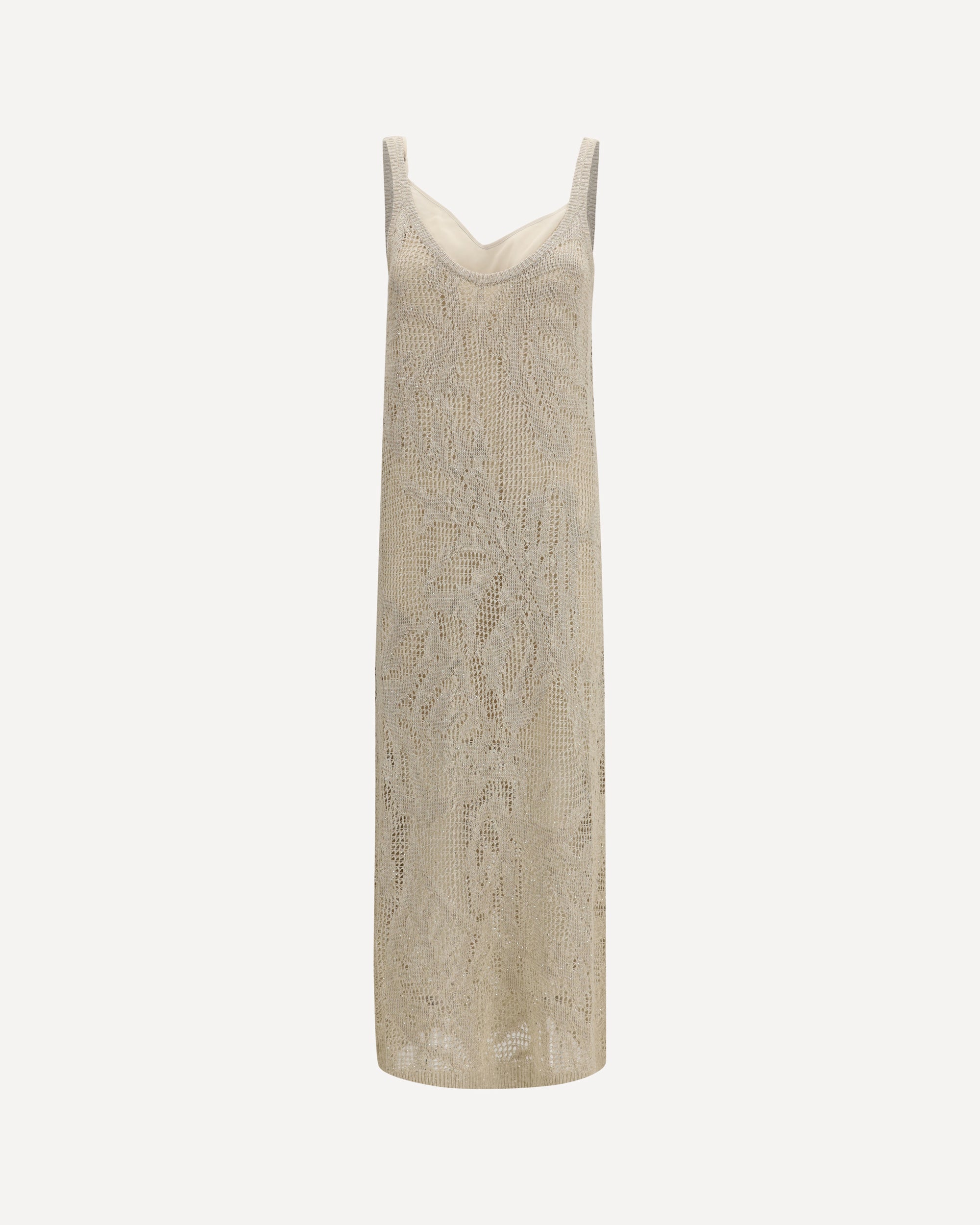 Brunello Cucinelli Dazzling Water Lillies Dress