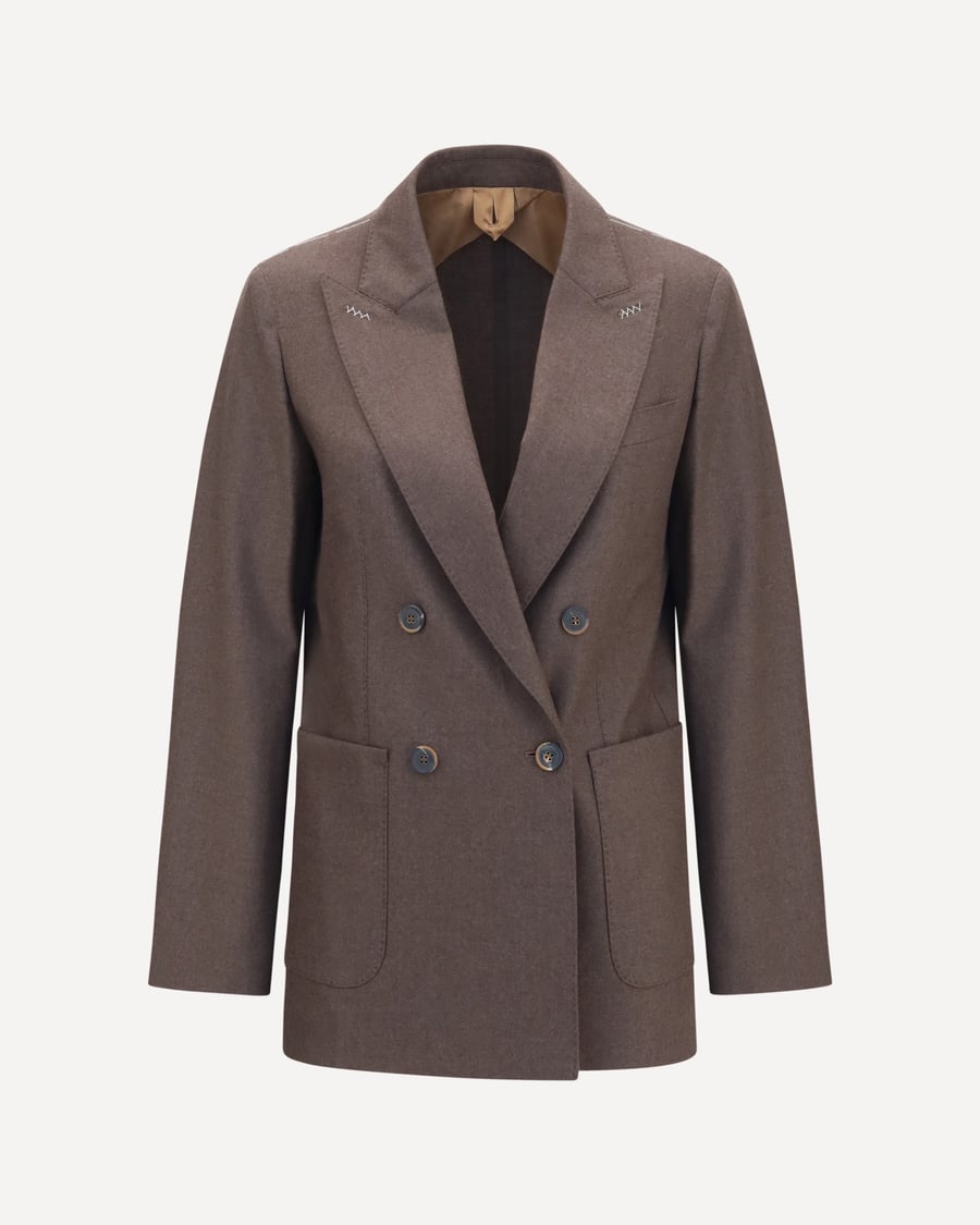 Max Mara Cloruro double-breasted Blazer, view 3