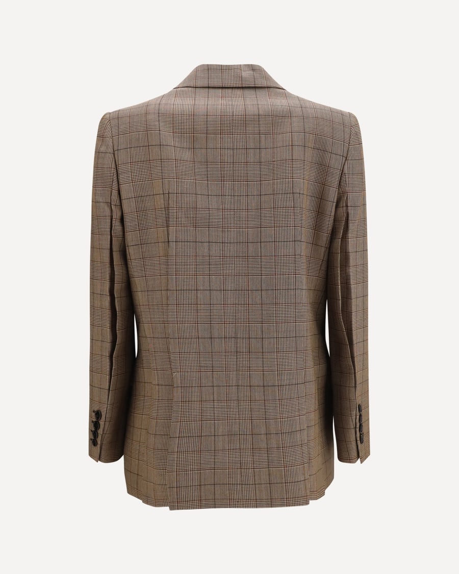 Chloé Checked double-breasted Blazer, view 4