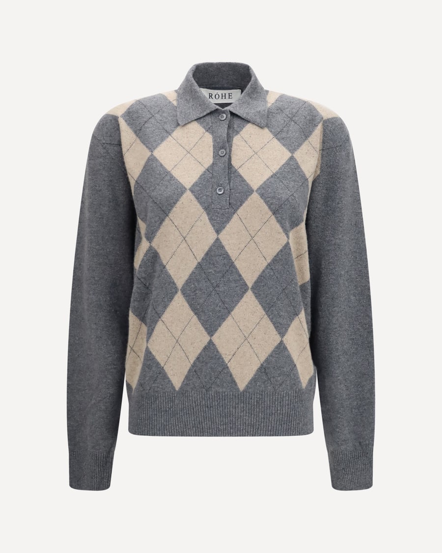 ROHE Ballantyne Argyle Polo