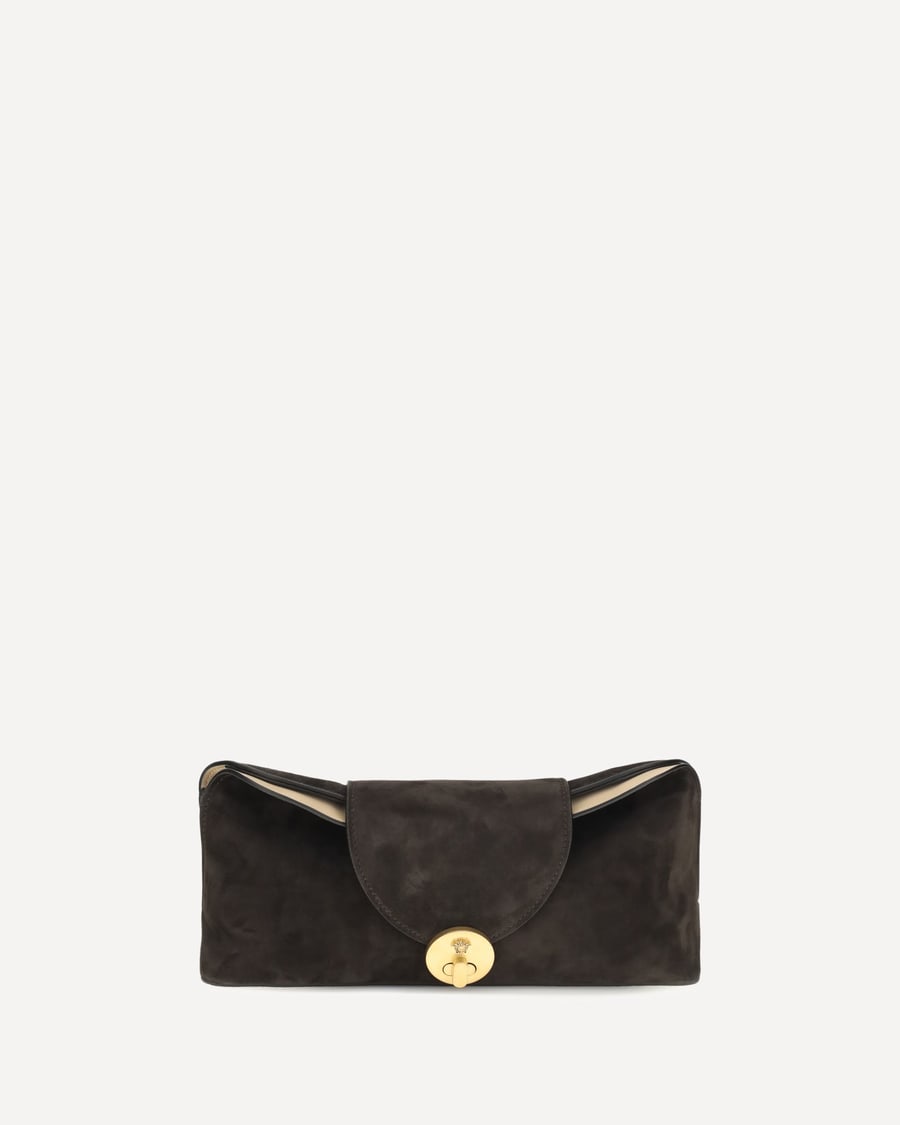 Versace Vivian suede Pouch
