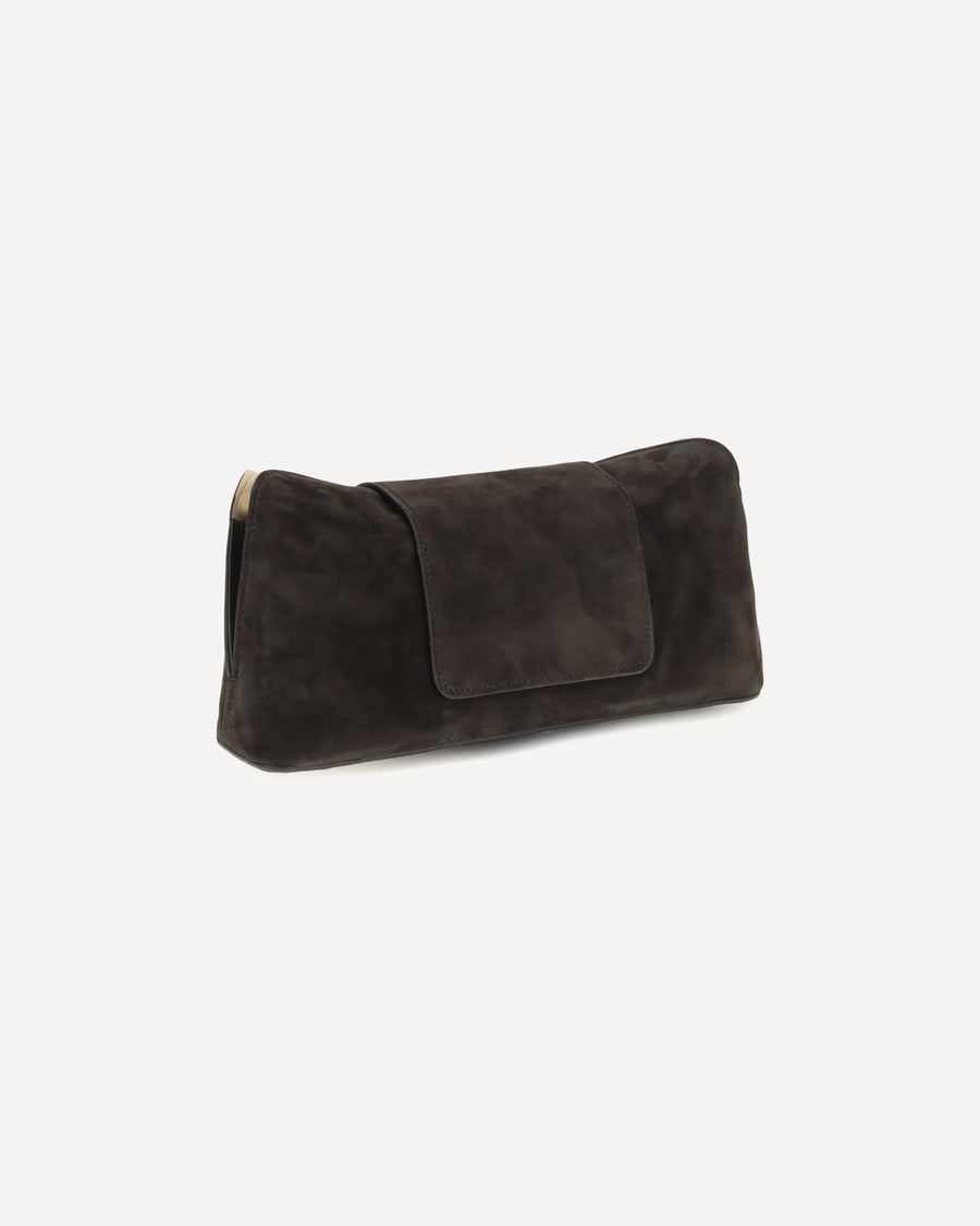 Versace Vivian suede Pouch, view 5