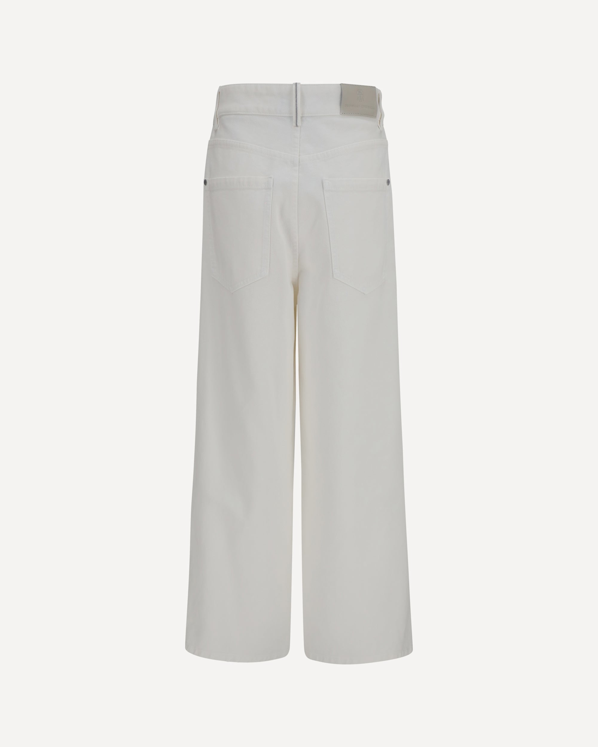 Brunello Cucinelli High-Rise Palazzo Jeans, view 2