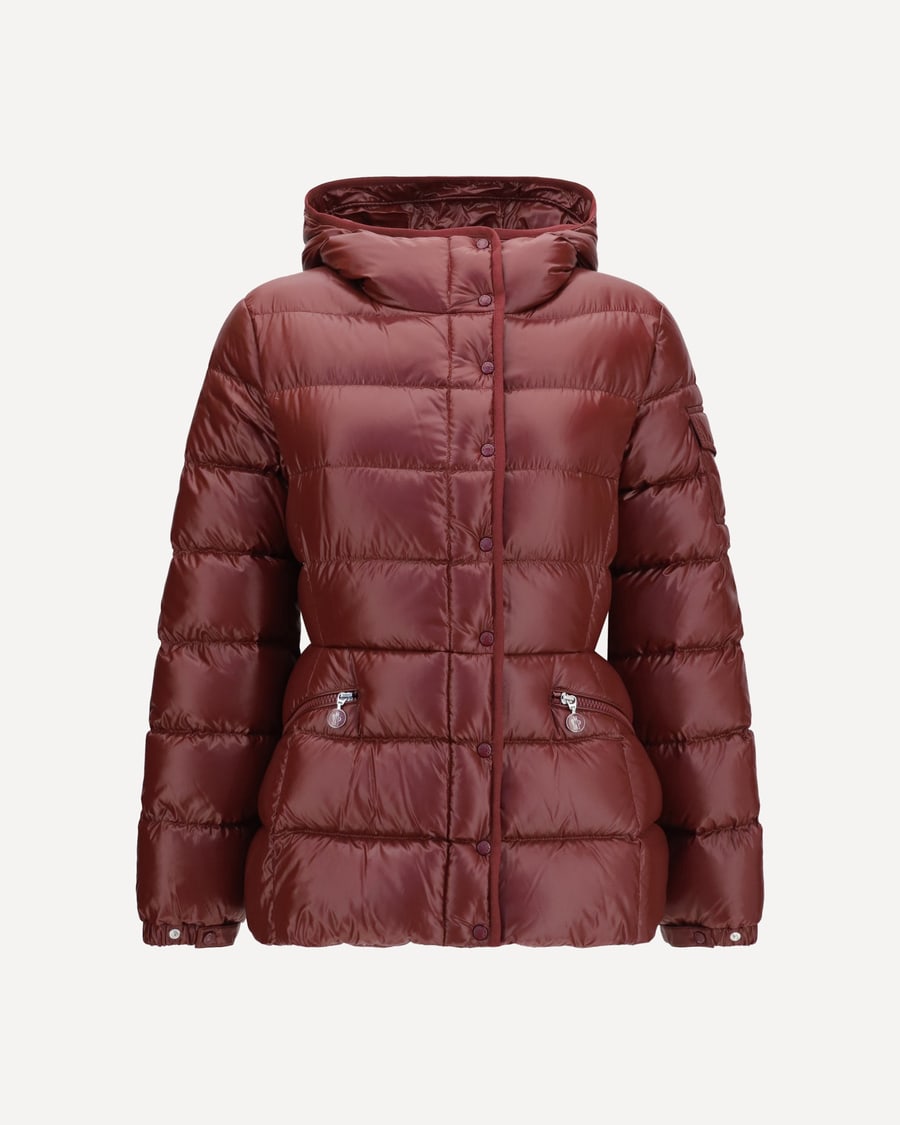 Moncler Barante short Hooded Down Jacket, view 3