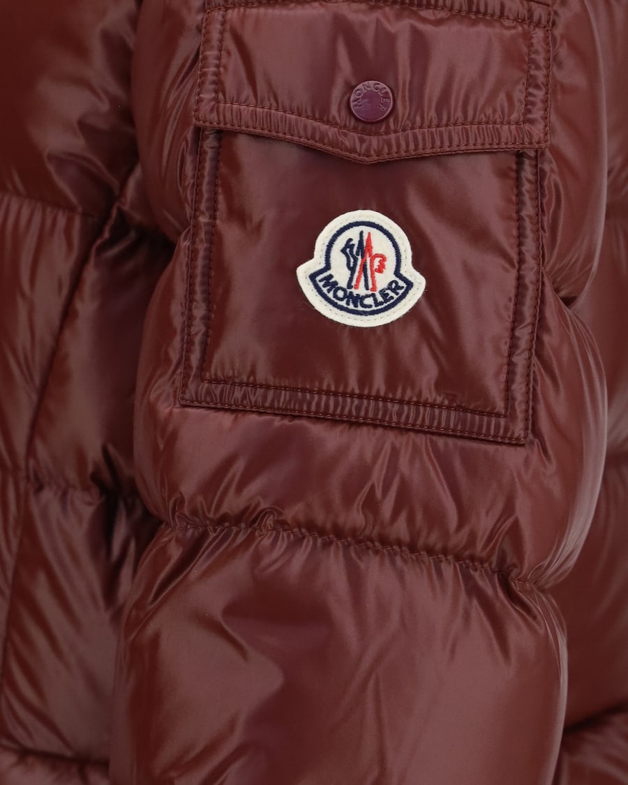 Moncler Barante short Hooded Down Jacket, view 5