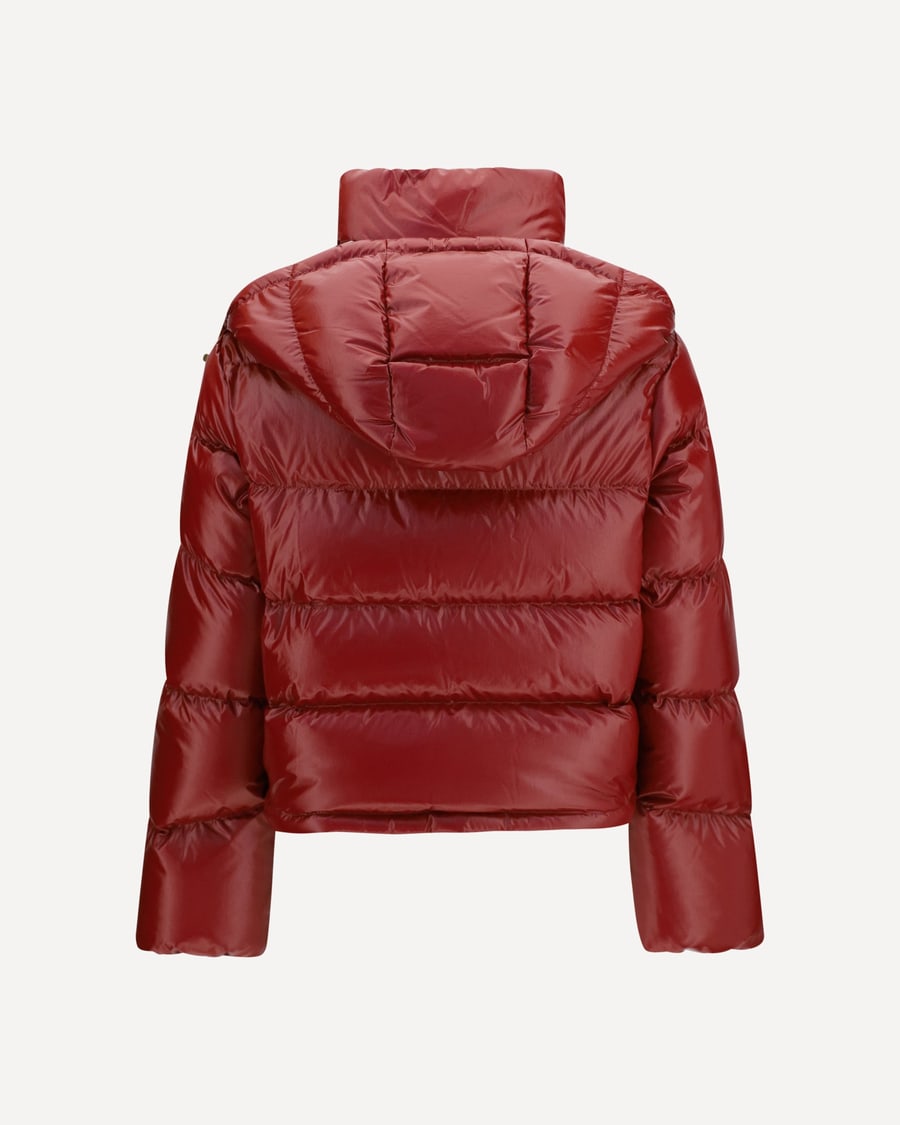 Moncler Niveole short nylon Down Jacket, view 4