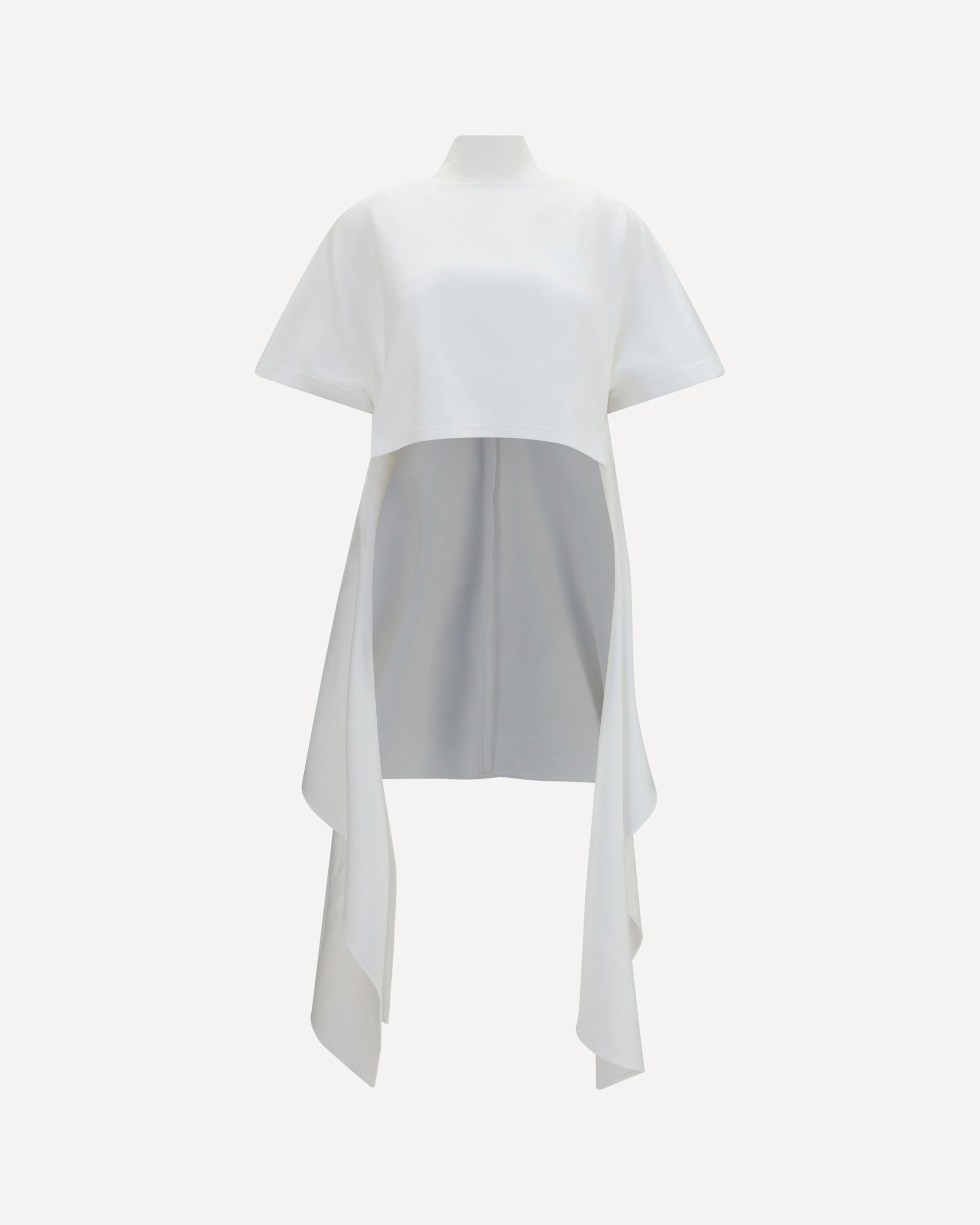 Alaïa Asymmetric cotton T-shirt