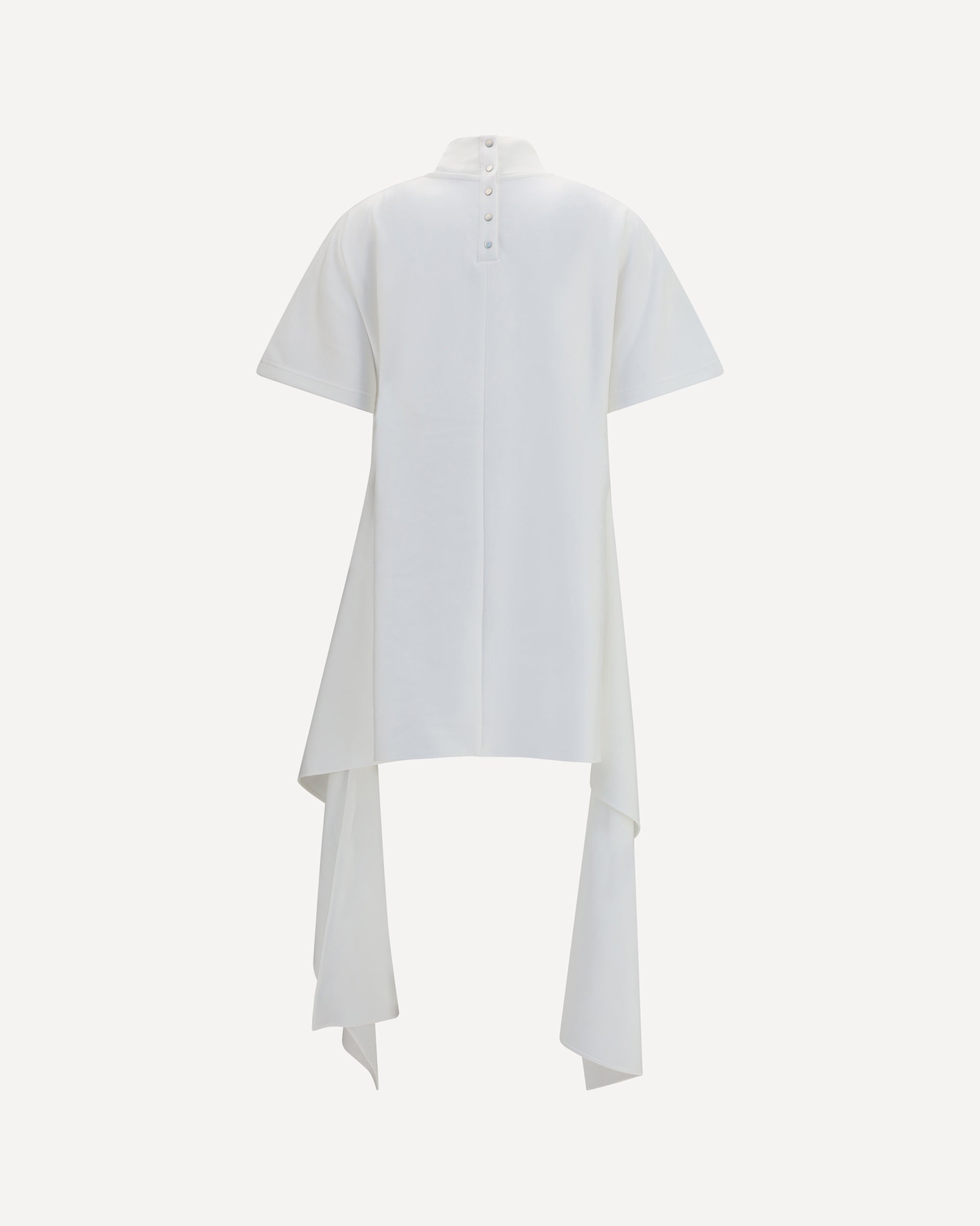 Alaïa Asymmetric cotton T-shirt, view 2