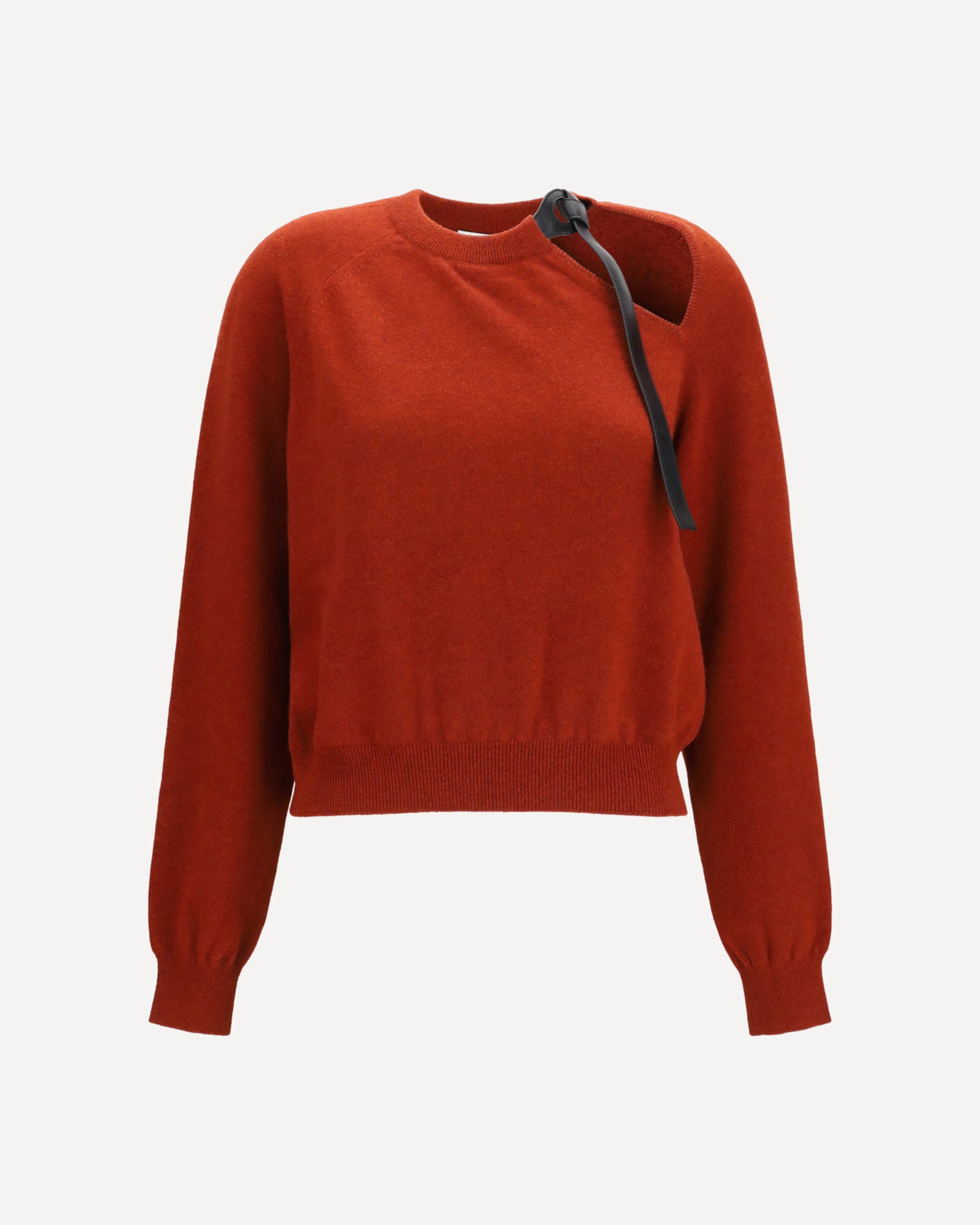 Ferragamo Crewneck Sweater with cut-out detail