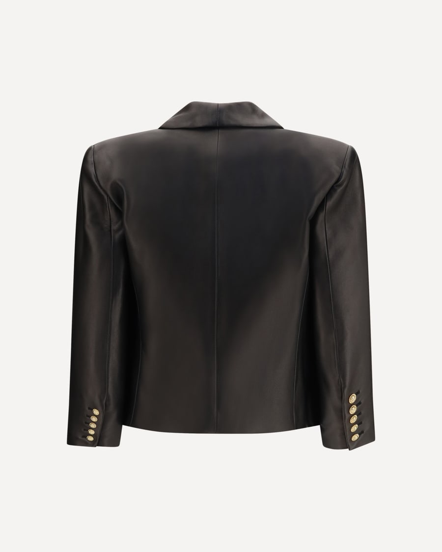 Balmain Spencer leather Jacket, view 2