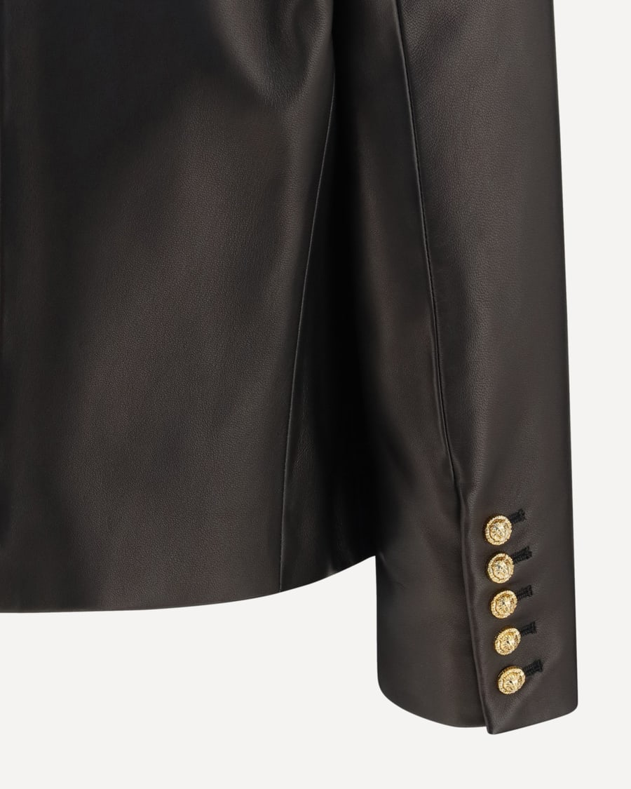 Balmain Spencer leather Jacket, view 5