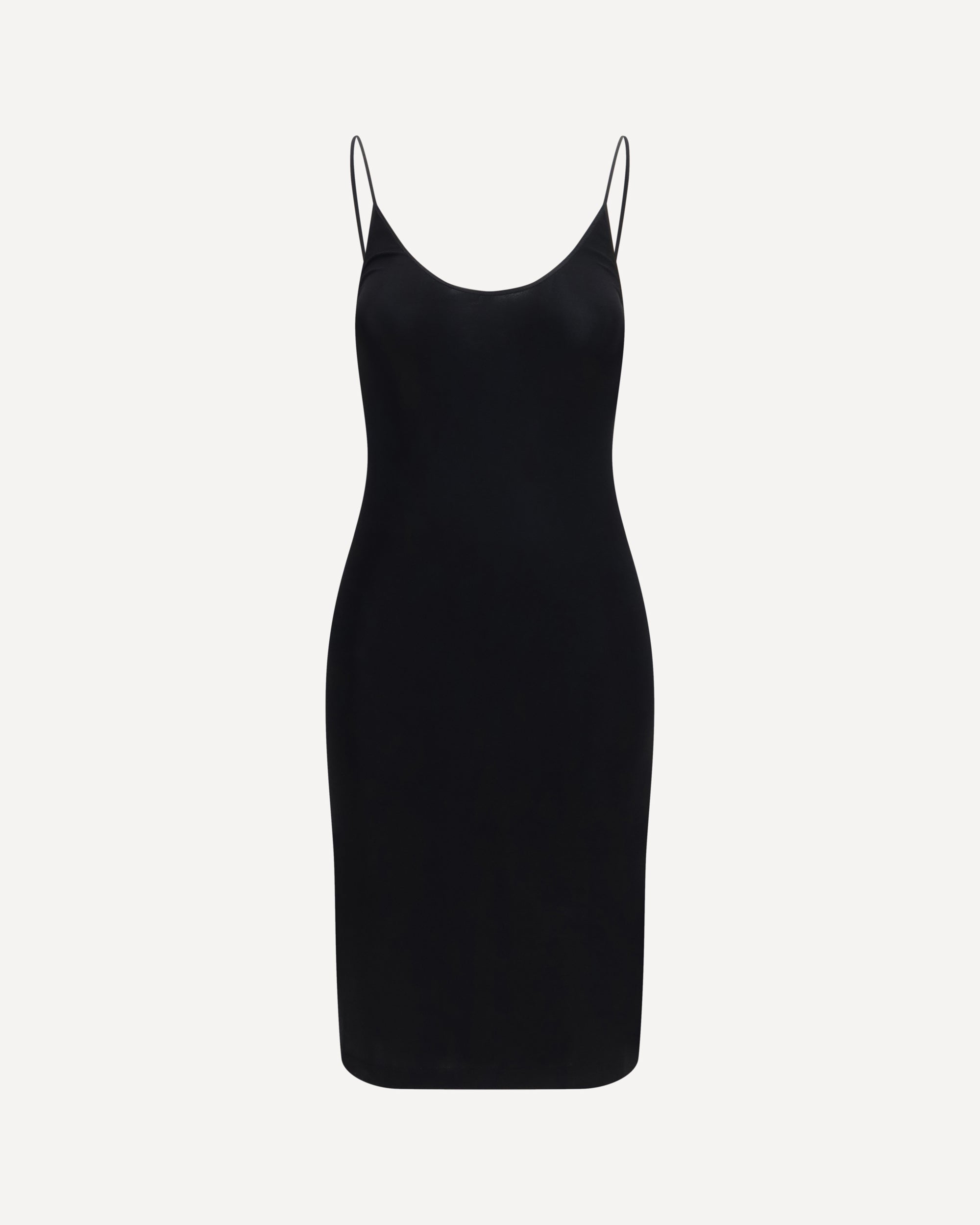 Saint Laurent Cassandre open-back ribbed-knit Dress