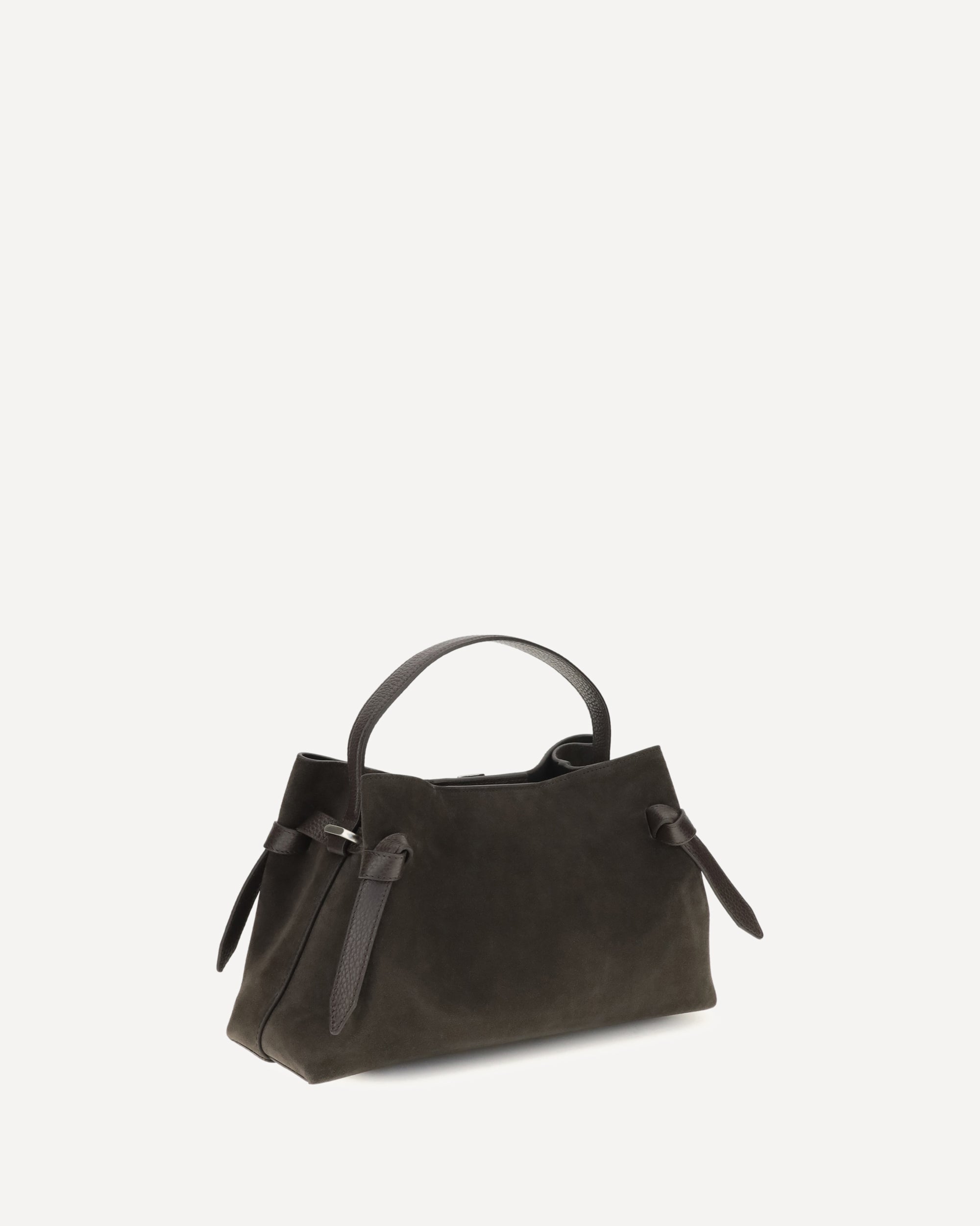 YUZEFI Gyoza suede Shoulder Bag, view 2