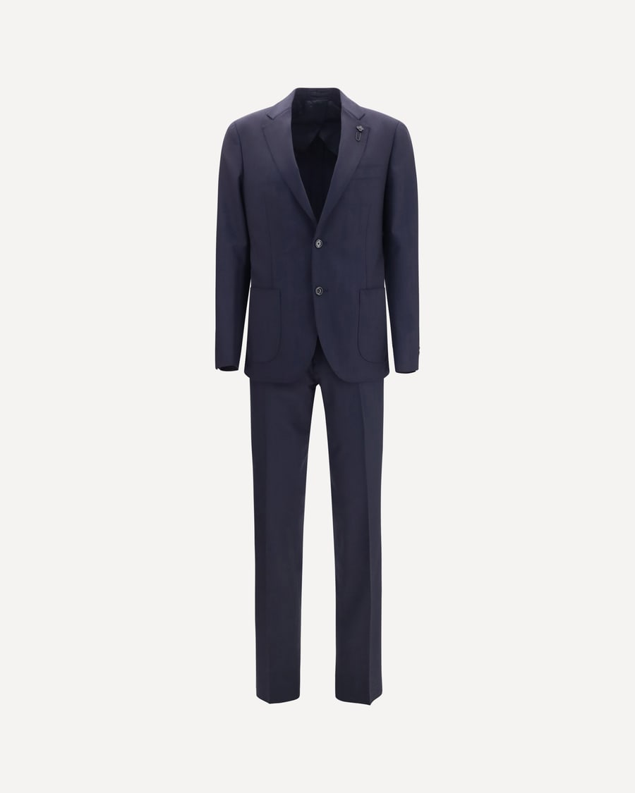LARDINI Wool-blend tailored Suit, view 3