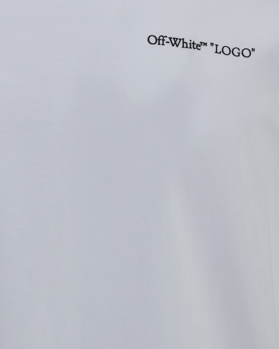 Off-White Logo Quote T-shirt, view 5
