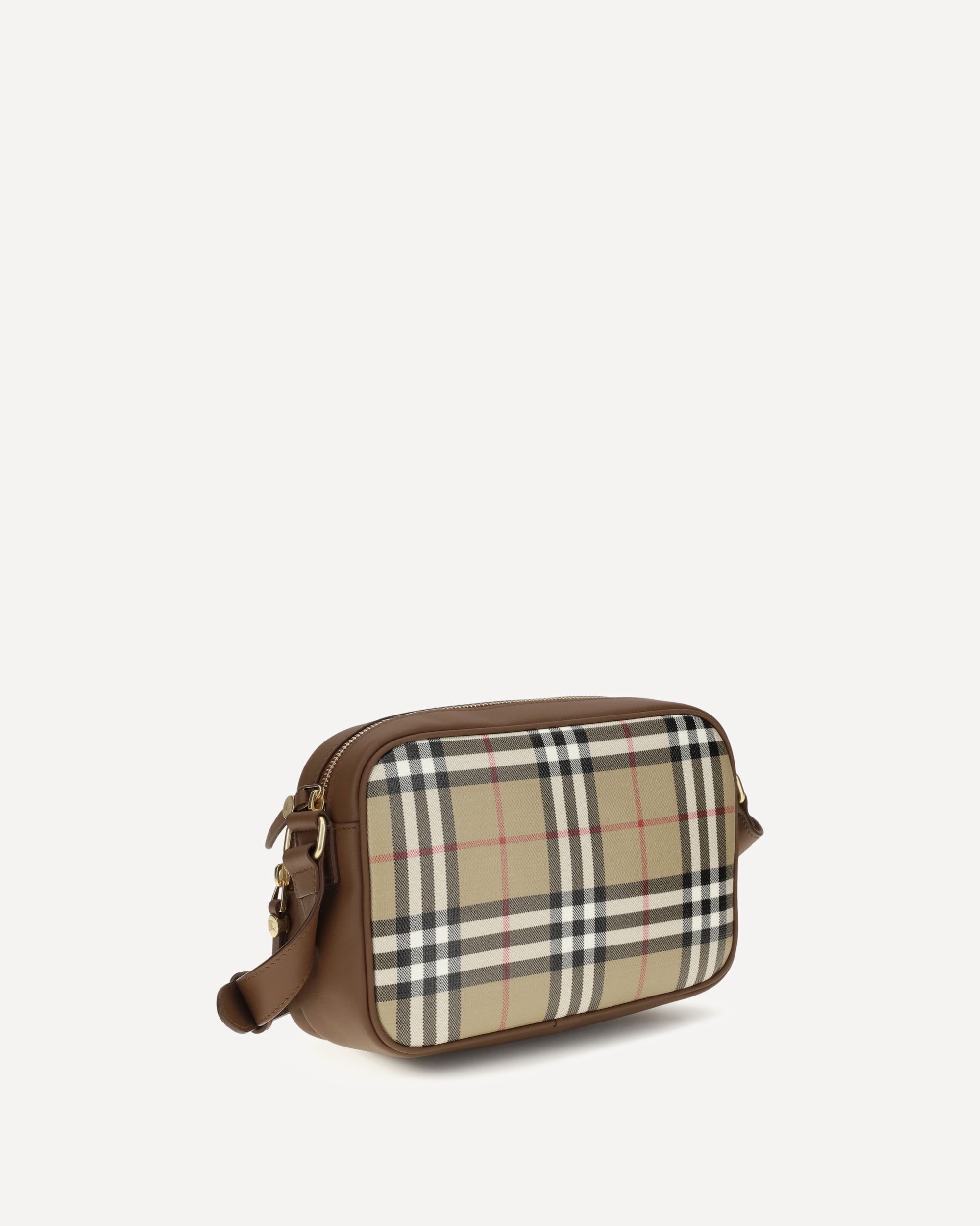 Burberry Check front pocket Shoulder Bag, view 2