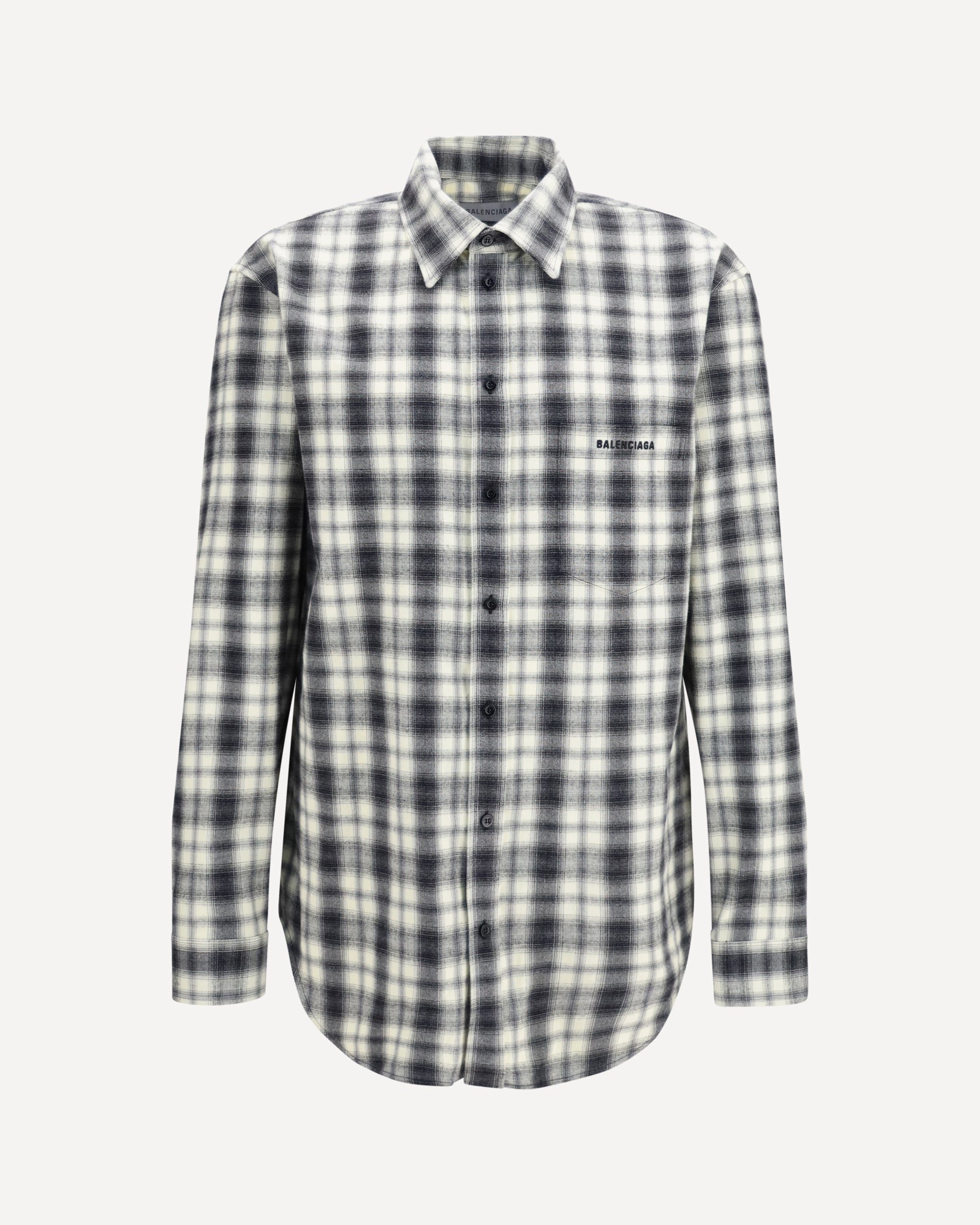 Balenciaga Checked cotton flannel Shirt