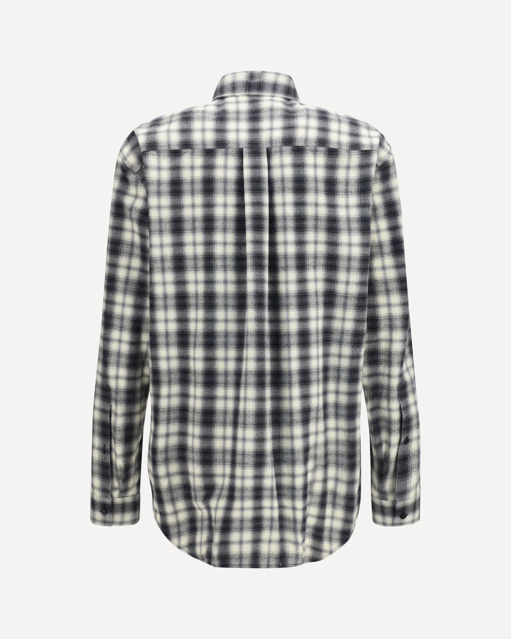 Balenciaga Checked cotton flannel Shirt, view 2