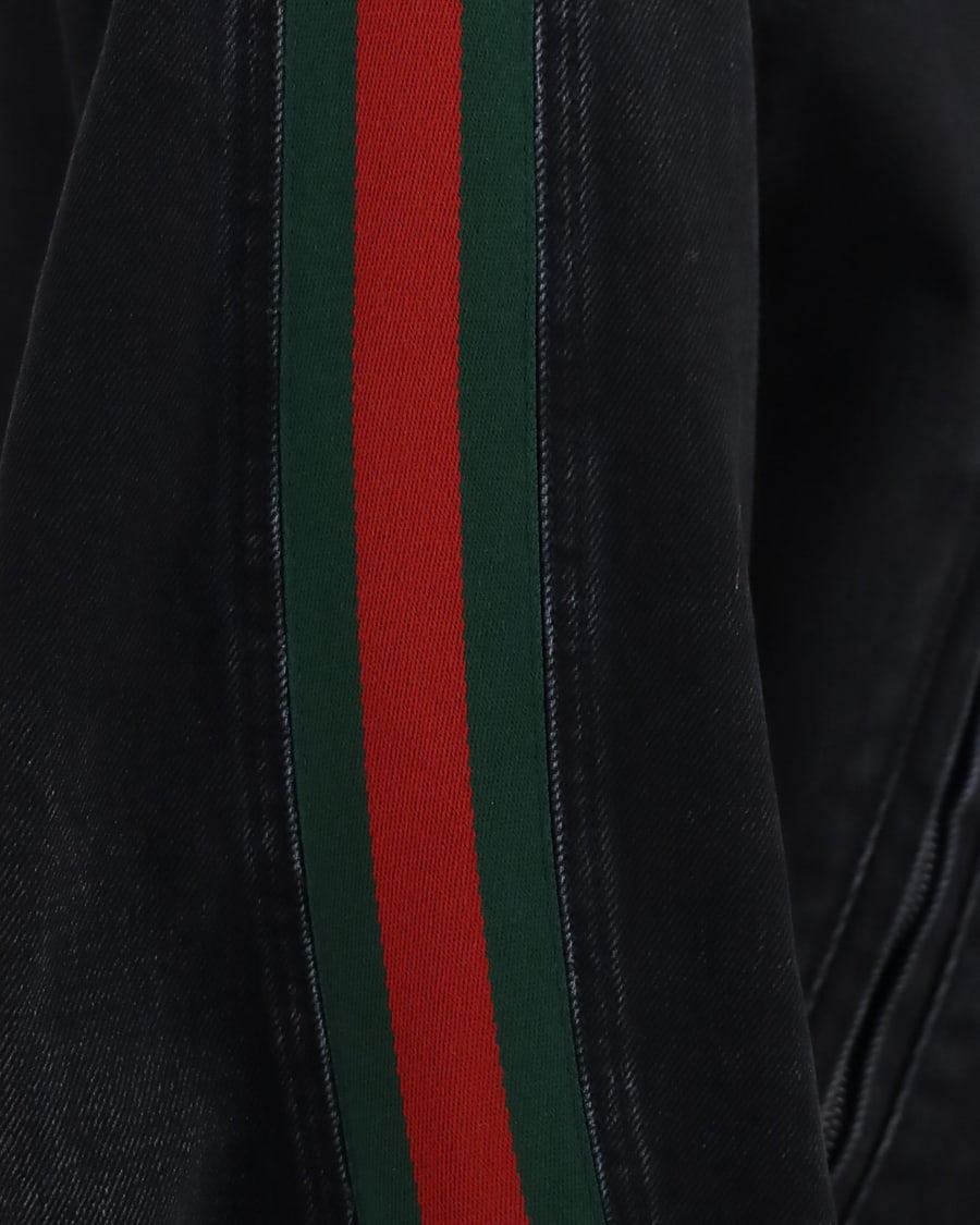 Gucci Cotton denim biker Jacket, view 5