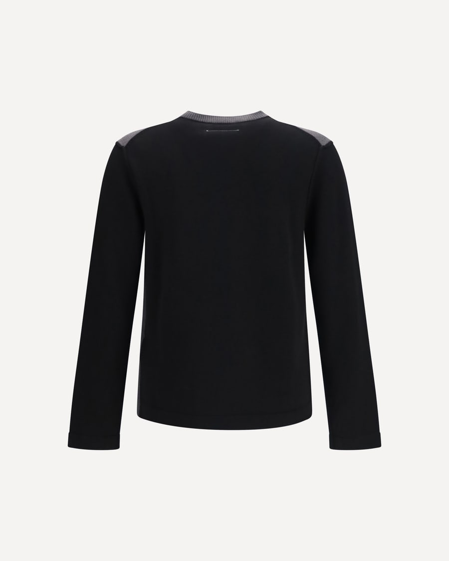 MM6 Wool crew-neck Sweater, view 4