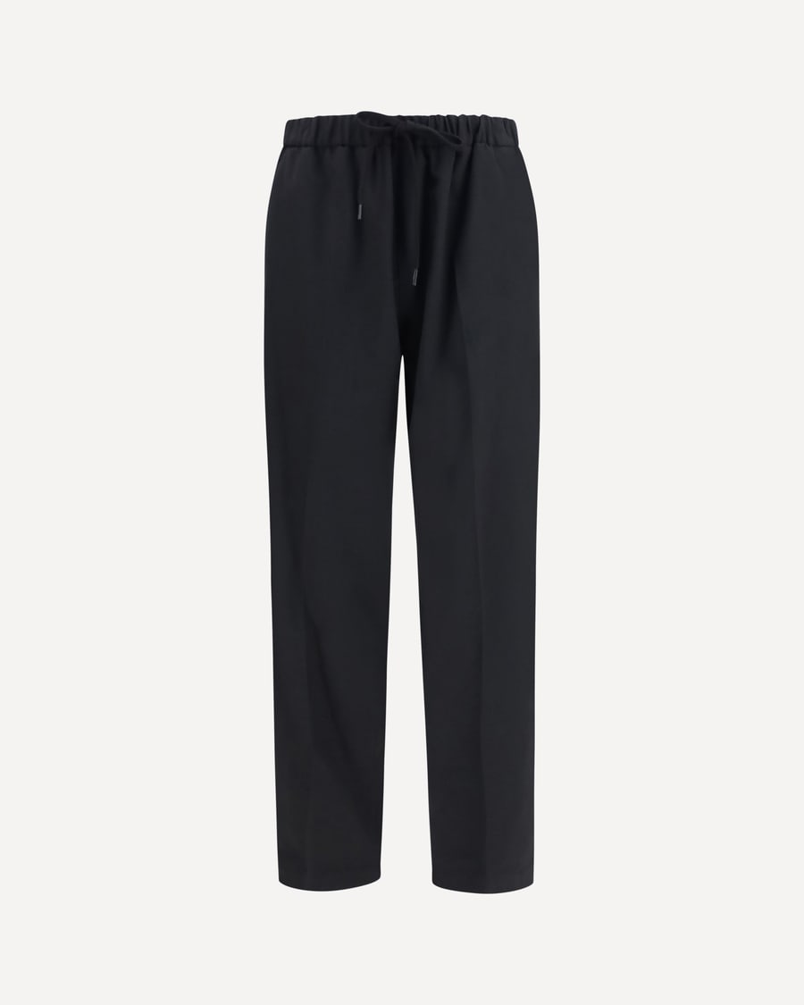 MM6 Drawstring straight-leg Pants
