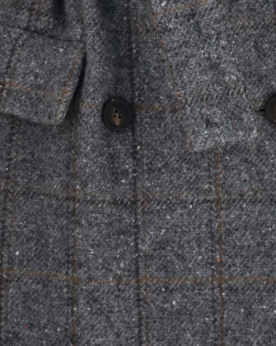 Brunello Cucinelli Long alpaca-blend Coat with belt, view 5