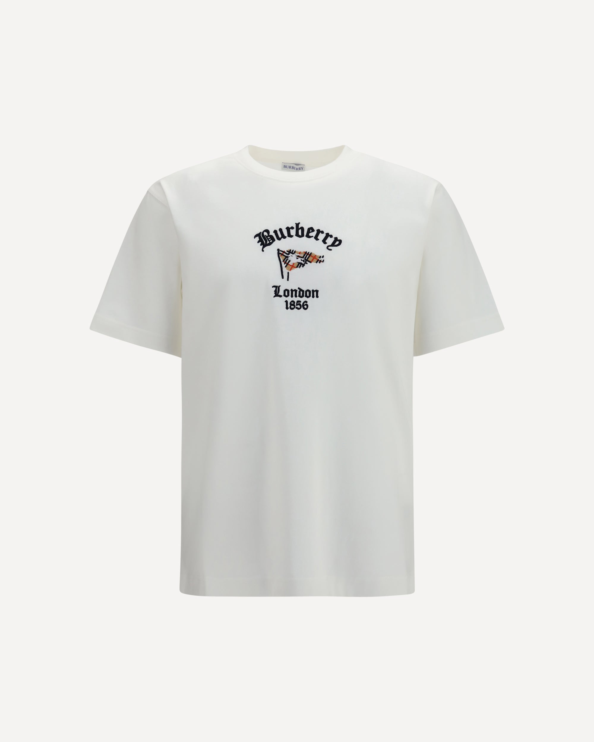 Burberry Check cotton T-shirt