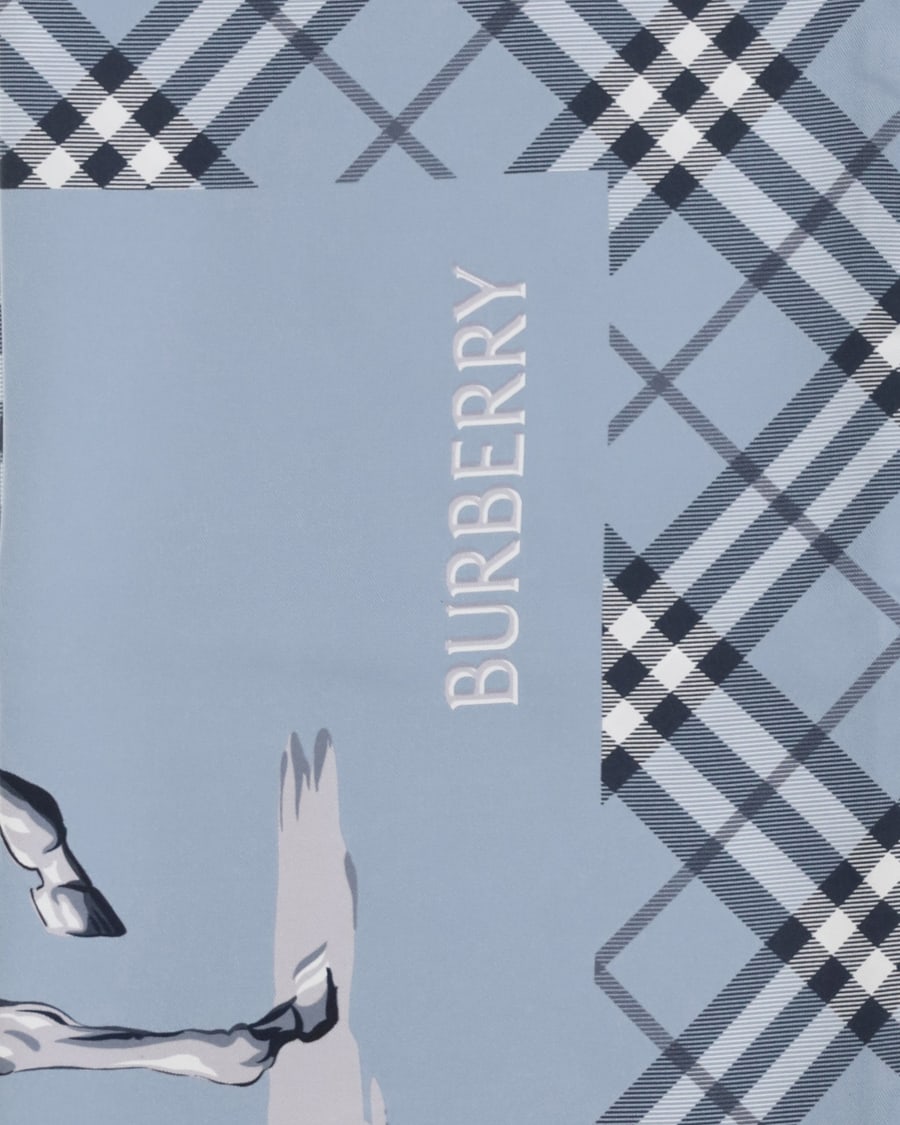 Burberry Archive Knight Scarf, view 5