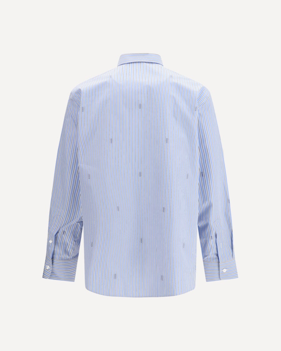 Gucci Striped cotton poplin Shirt, view 4