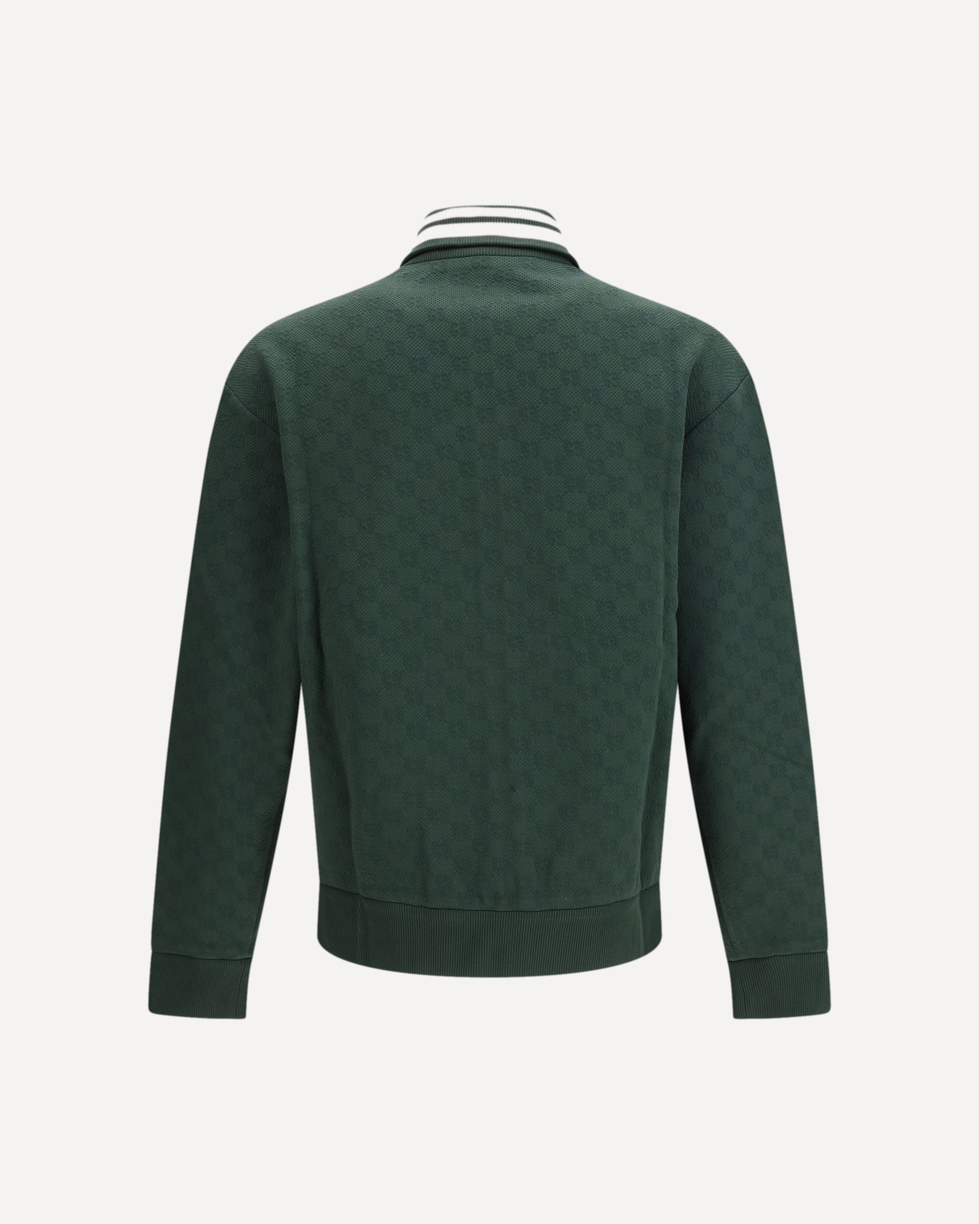 Gucci GG technical jersey zip Jacket, view 2