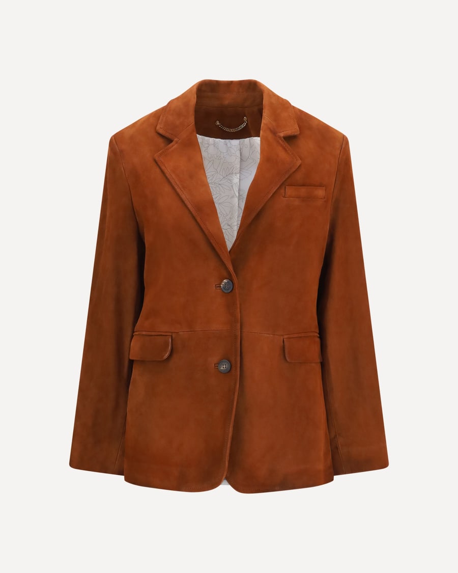 Golden Goose Single-breasted leather Jacket, view 3