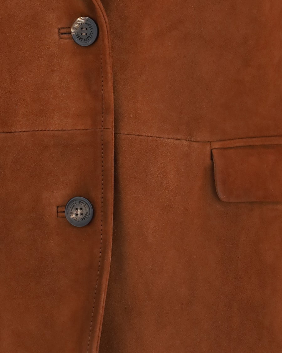 Golden Goose Single-breasted leather Jacket, view 5