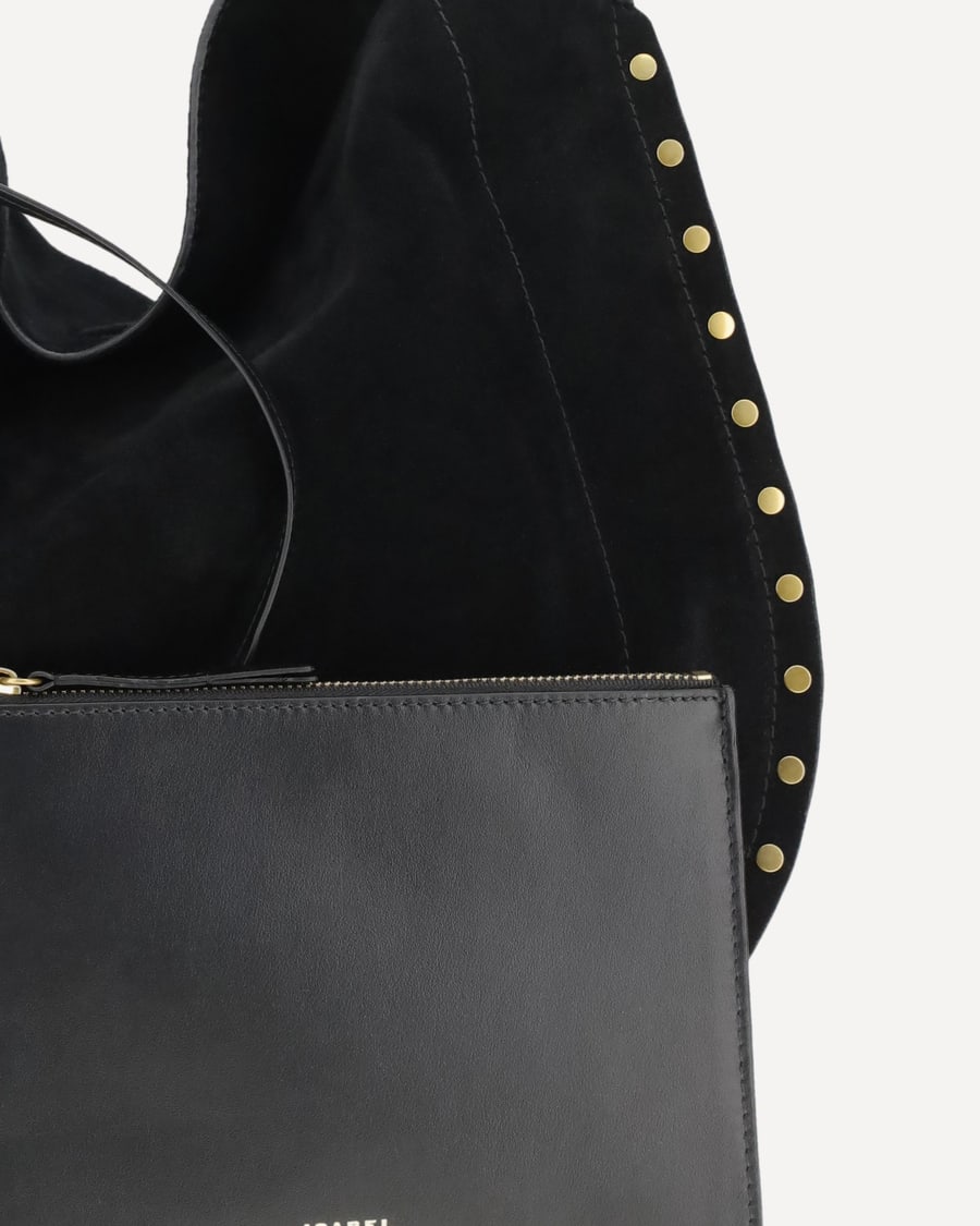 Isabel Marant Oskan Soft Shoulder Bag, view 6