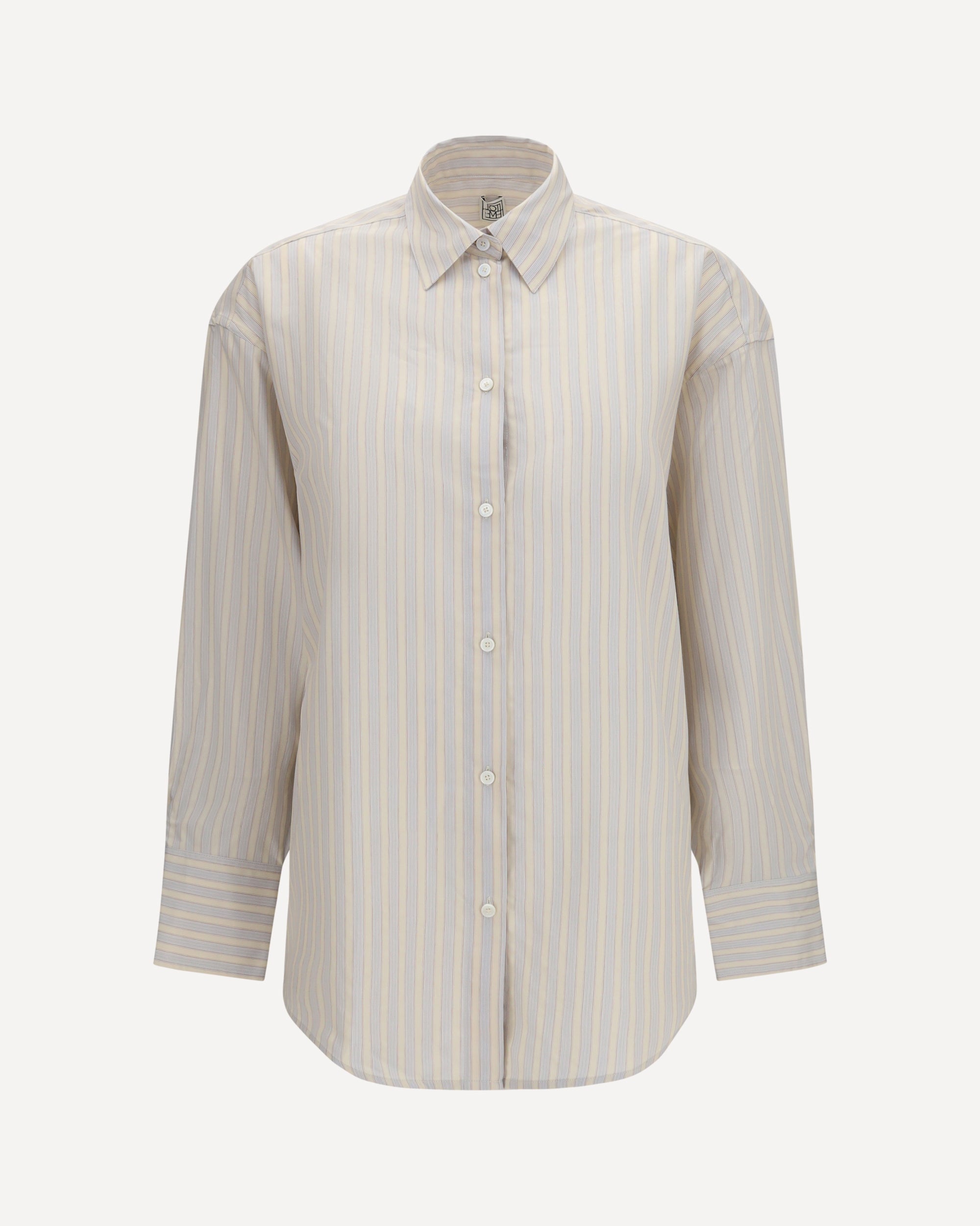 Toteme Oversized striped Shirt in cotton