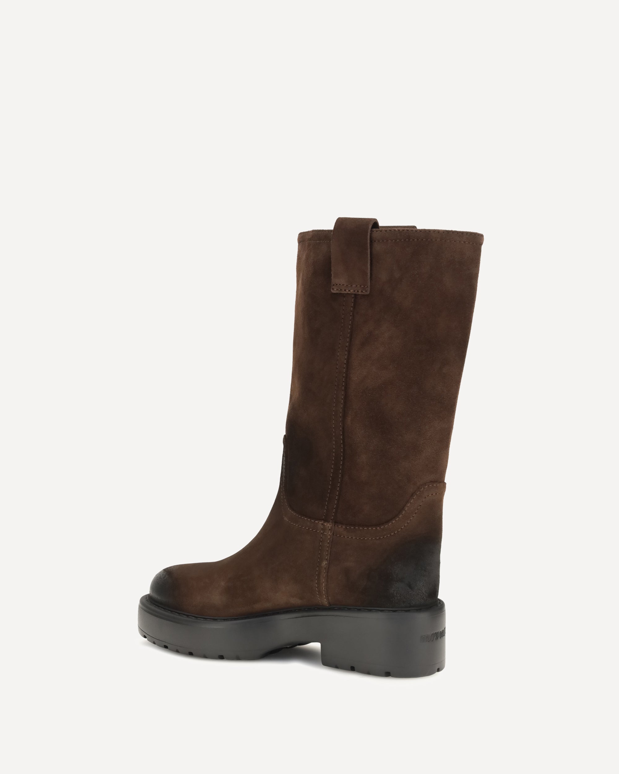 Miu Miu Suede leather Boots, view 2