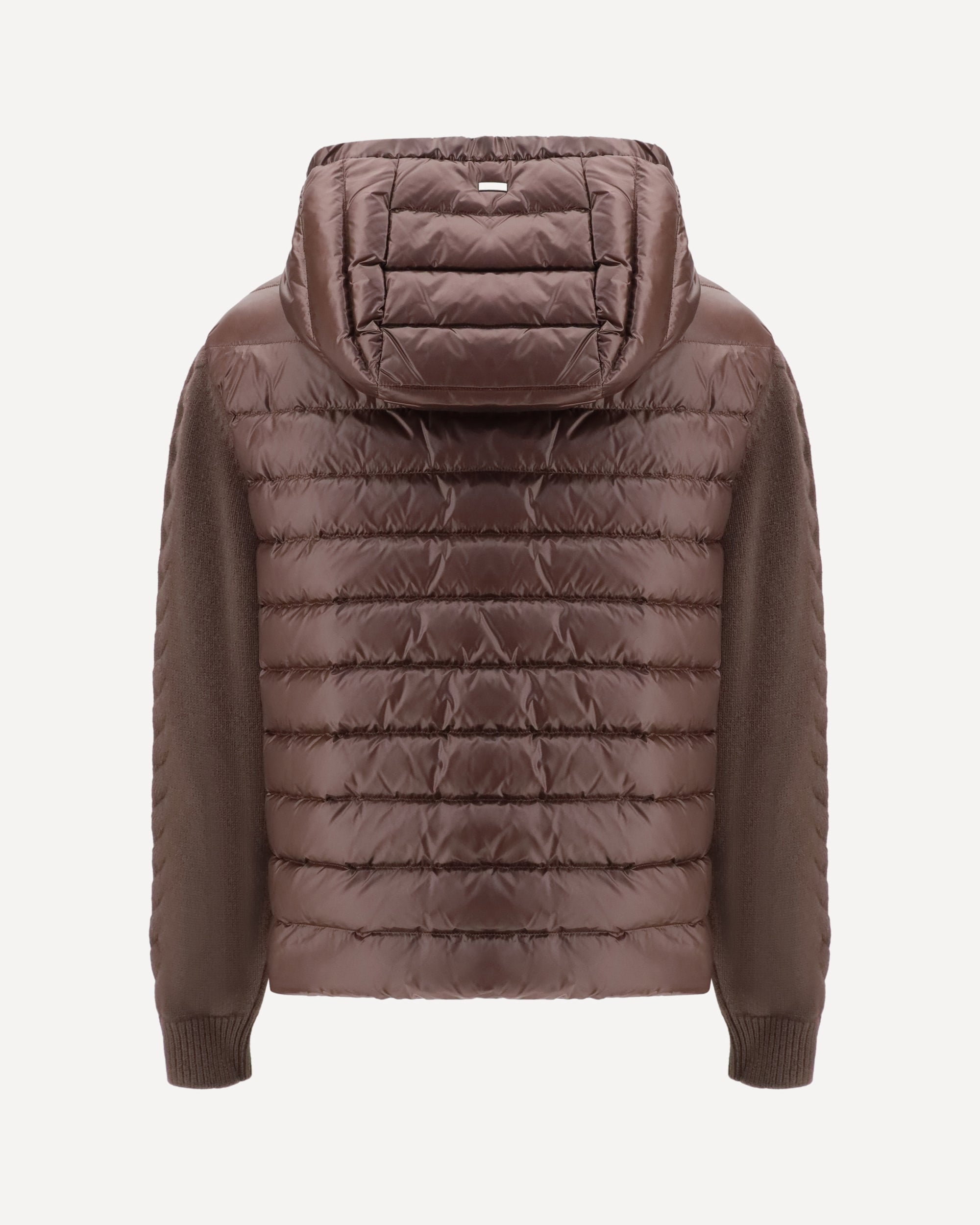 Herno Down Jacket with wool sleeves, view 2