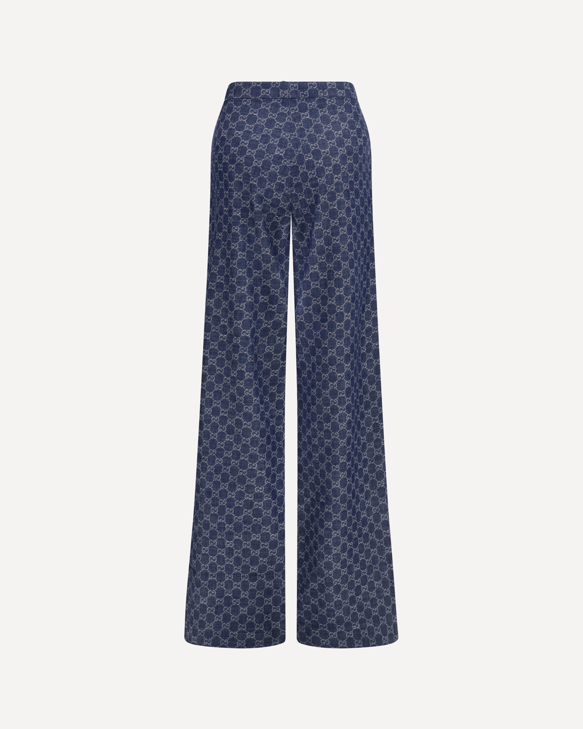 Gucci GG cotton jacquard denim Pants, view 2