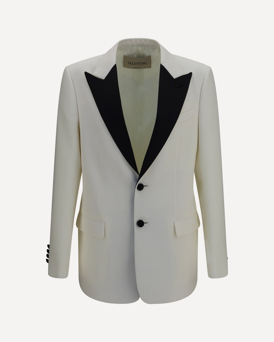 VALENTINO Two-tone wool Jacket