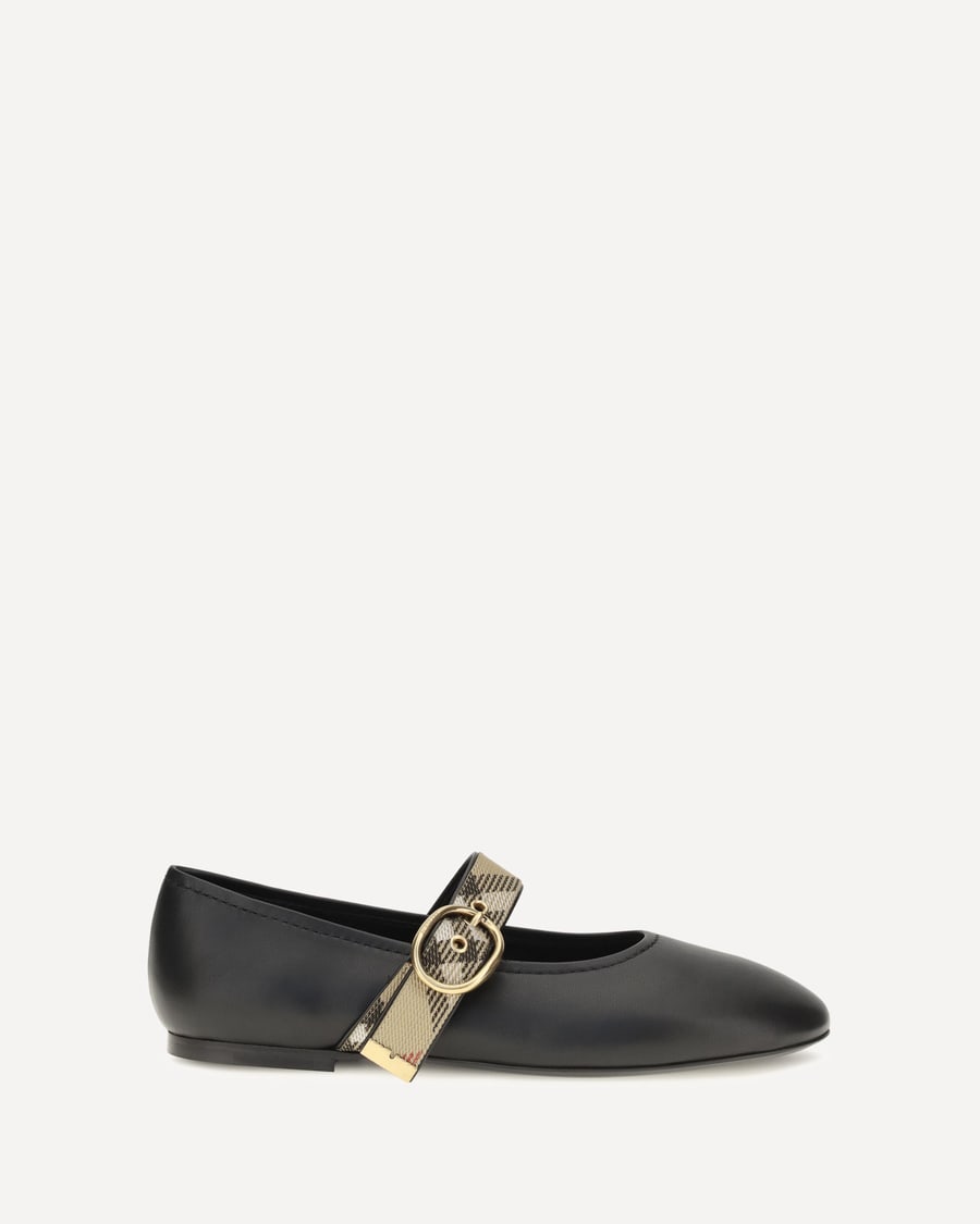 Burberry Robin leather Ballerinas
