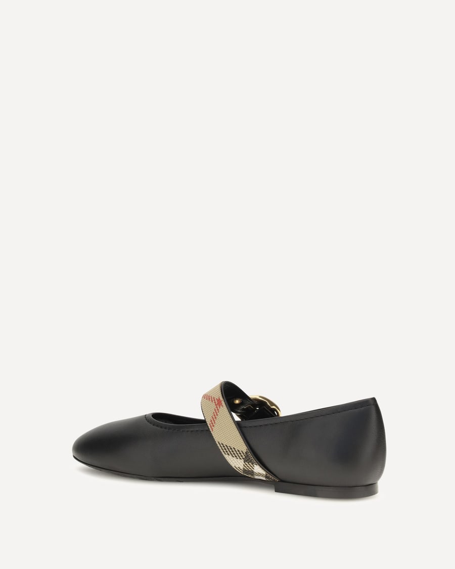 Burberry Robin leather Ballerinas, view 2