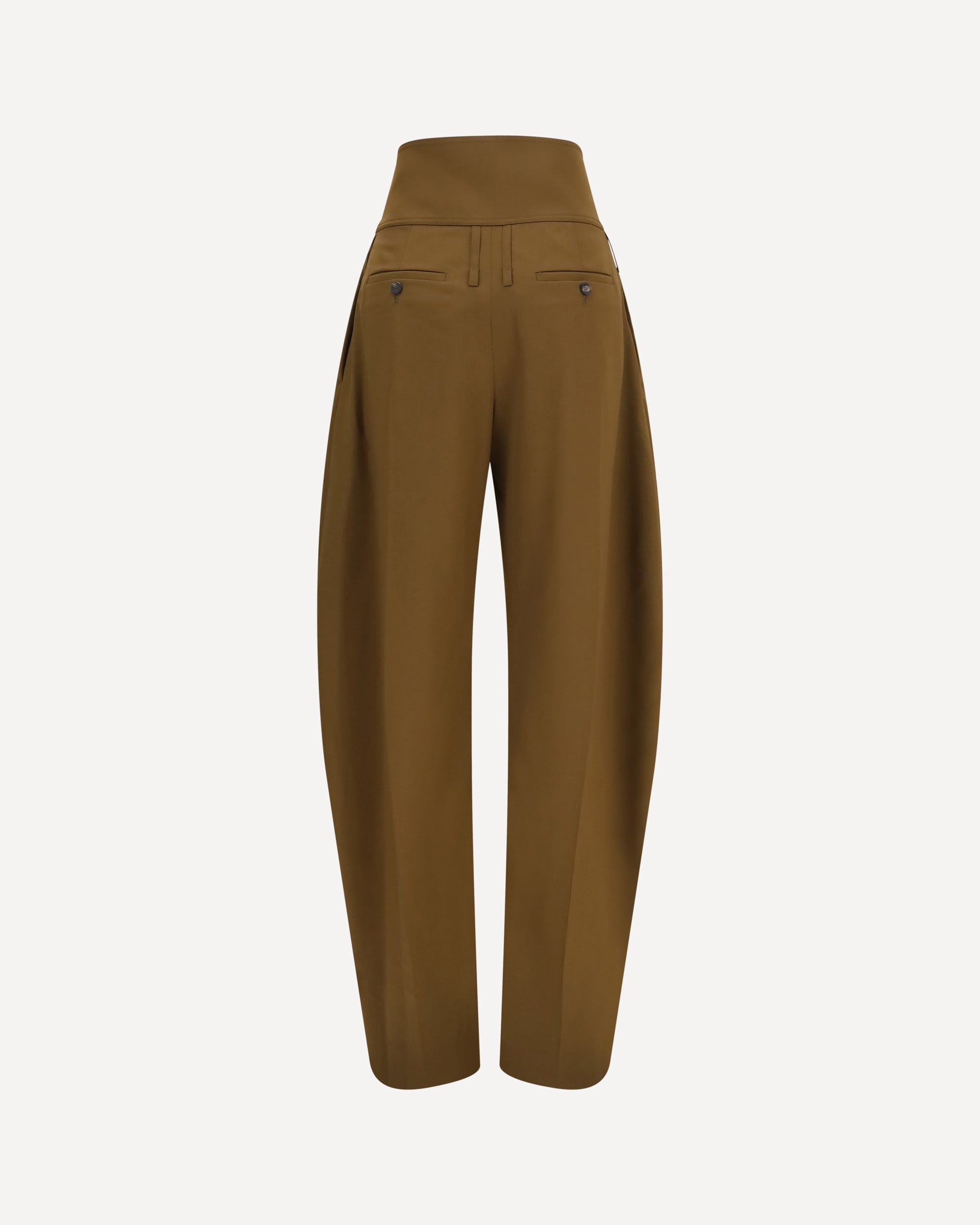 Ferragamo Wide balloon-fit zip Pants, view 2