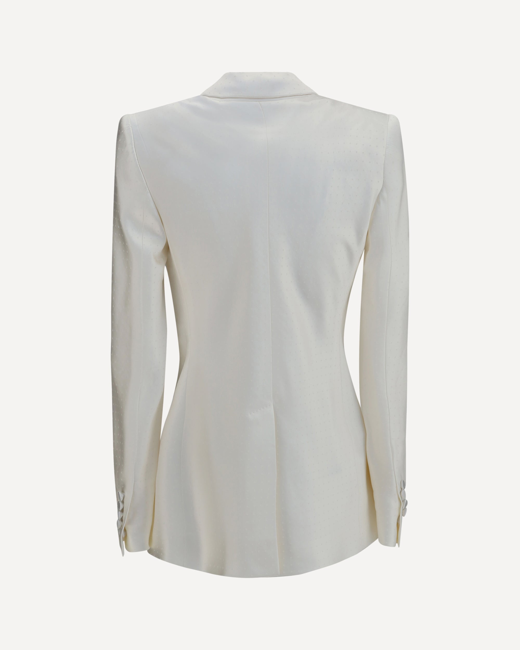 Tom Ford Polka-dot satin double-breasted Blazer, view 2