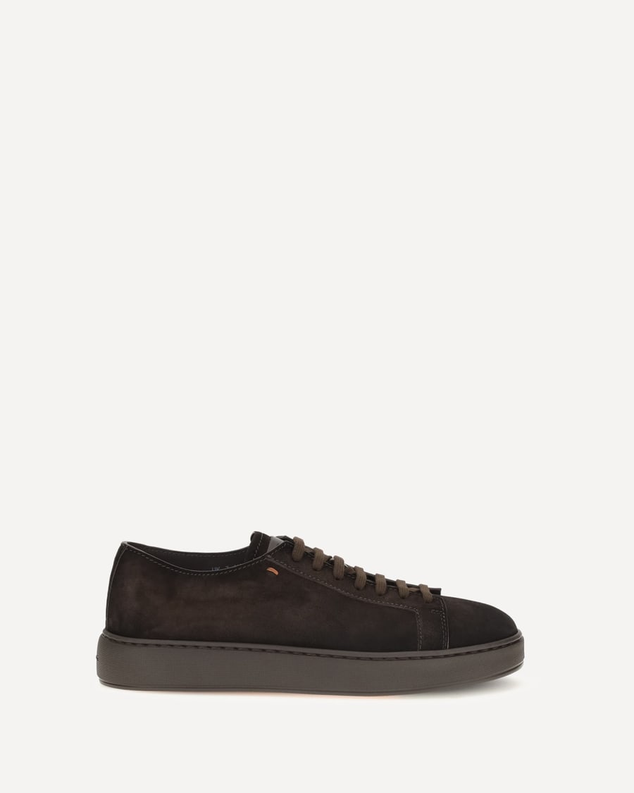 SANTONI Suede Sneakers