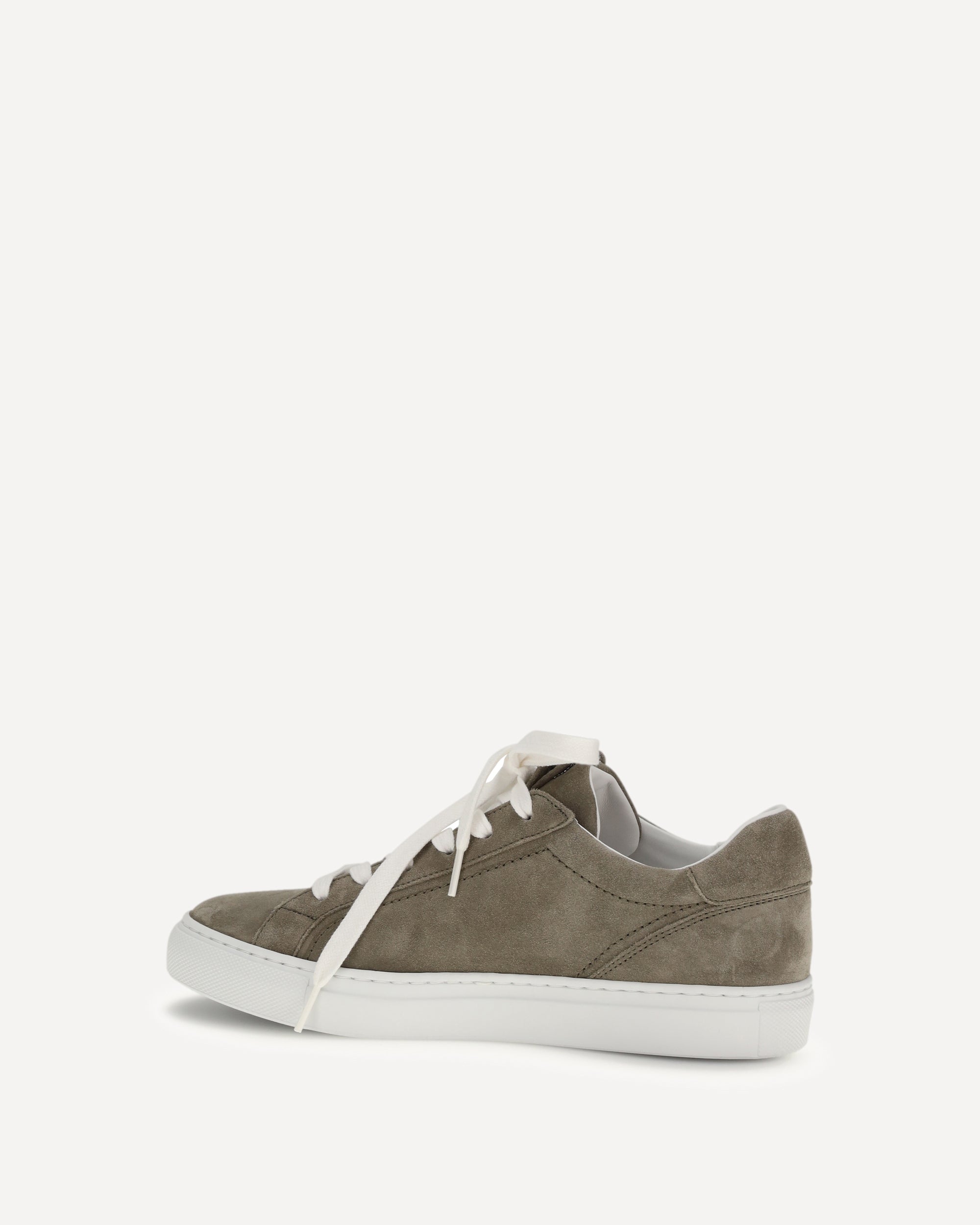 Brunello Cucinelli Suede Sneakers with Precious Loop, view 2