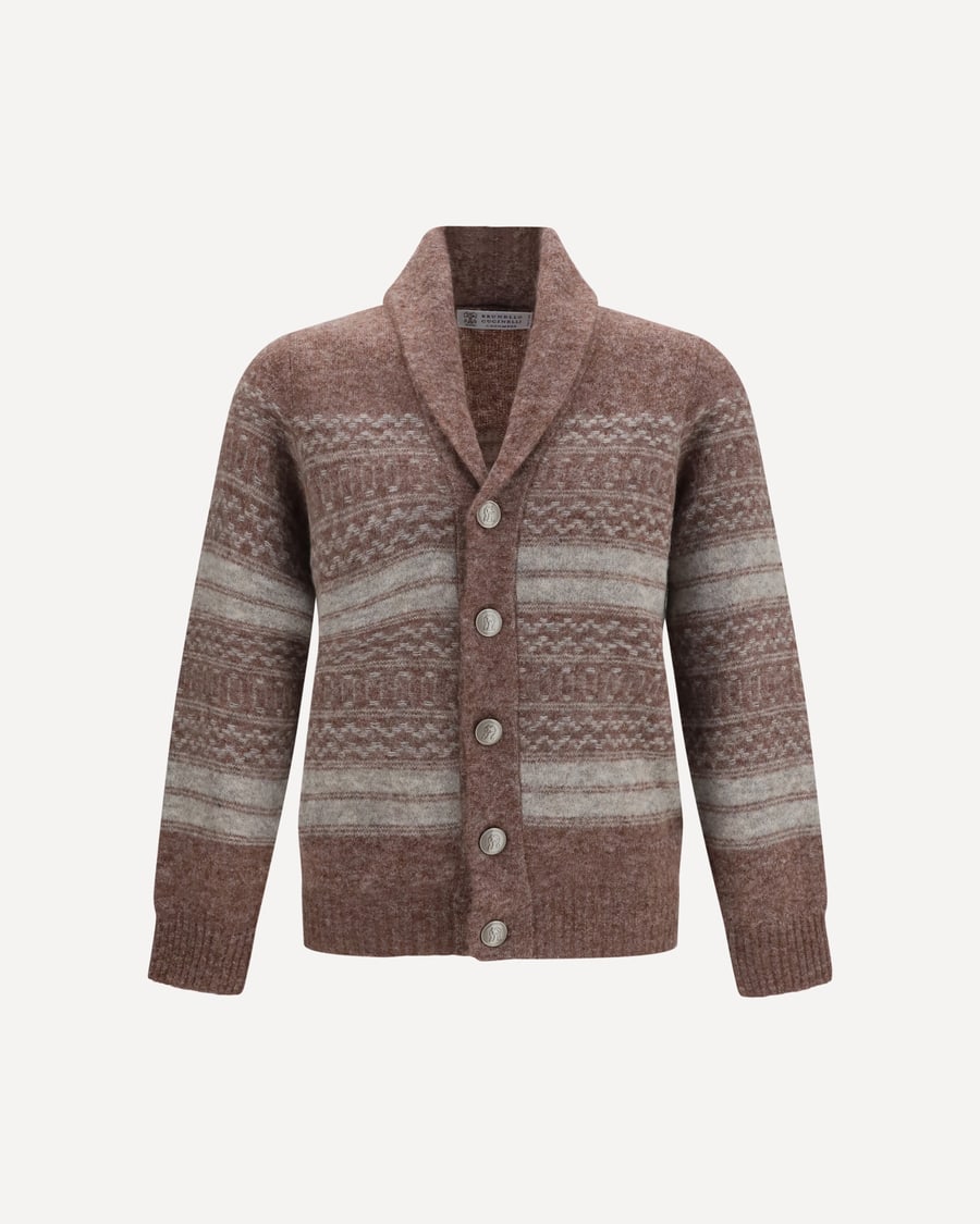 Brunello Cucinelli V-neck button Cardigan